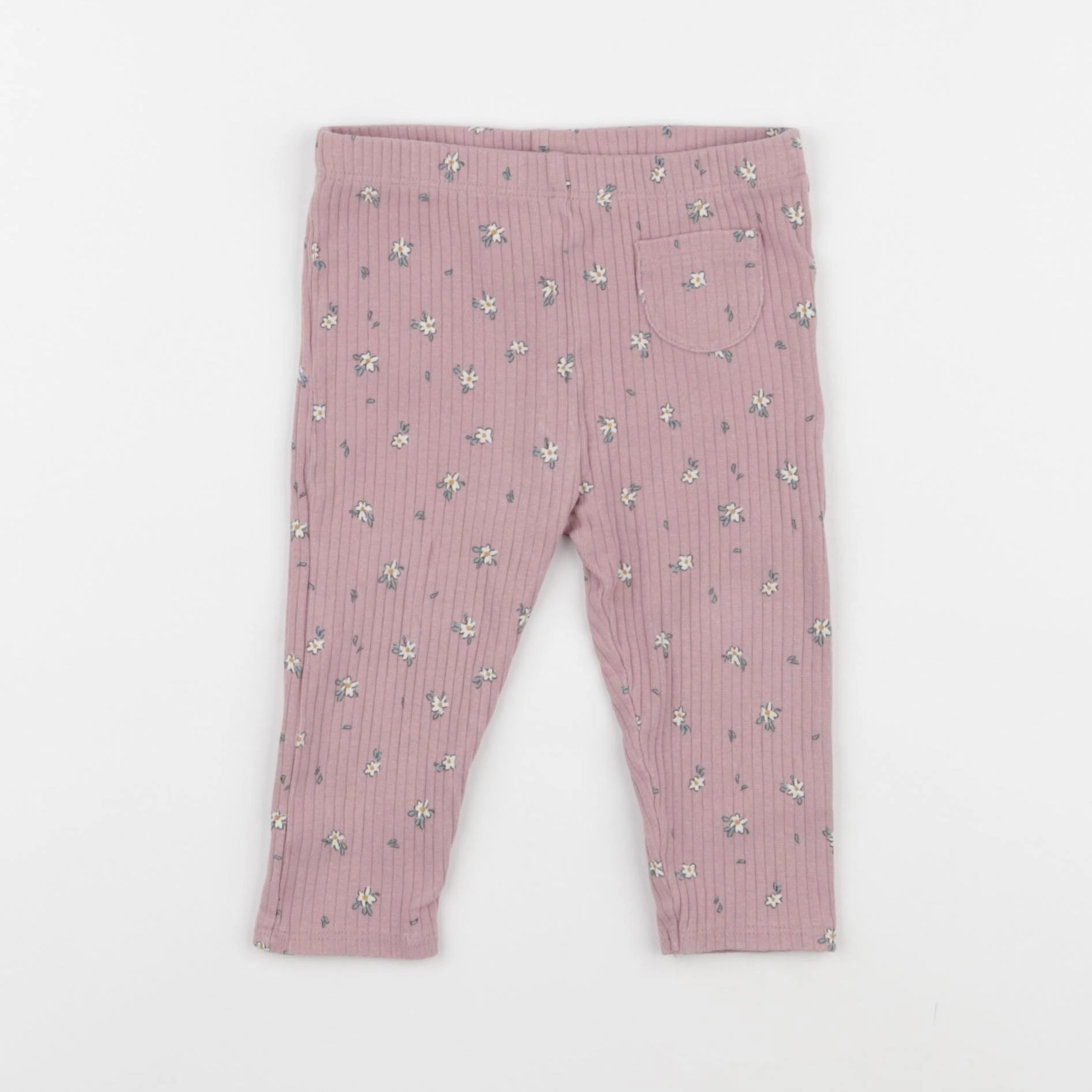 Vertbaudet - legging rose - 12 mois