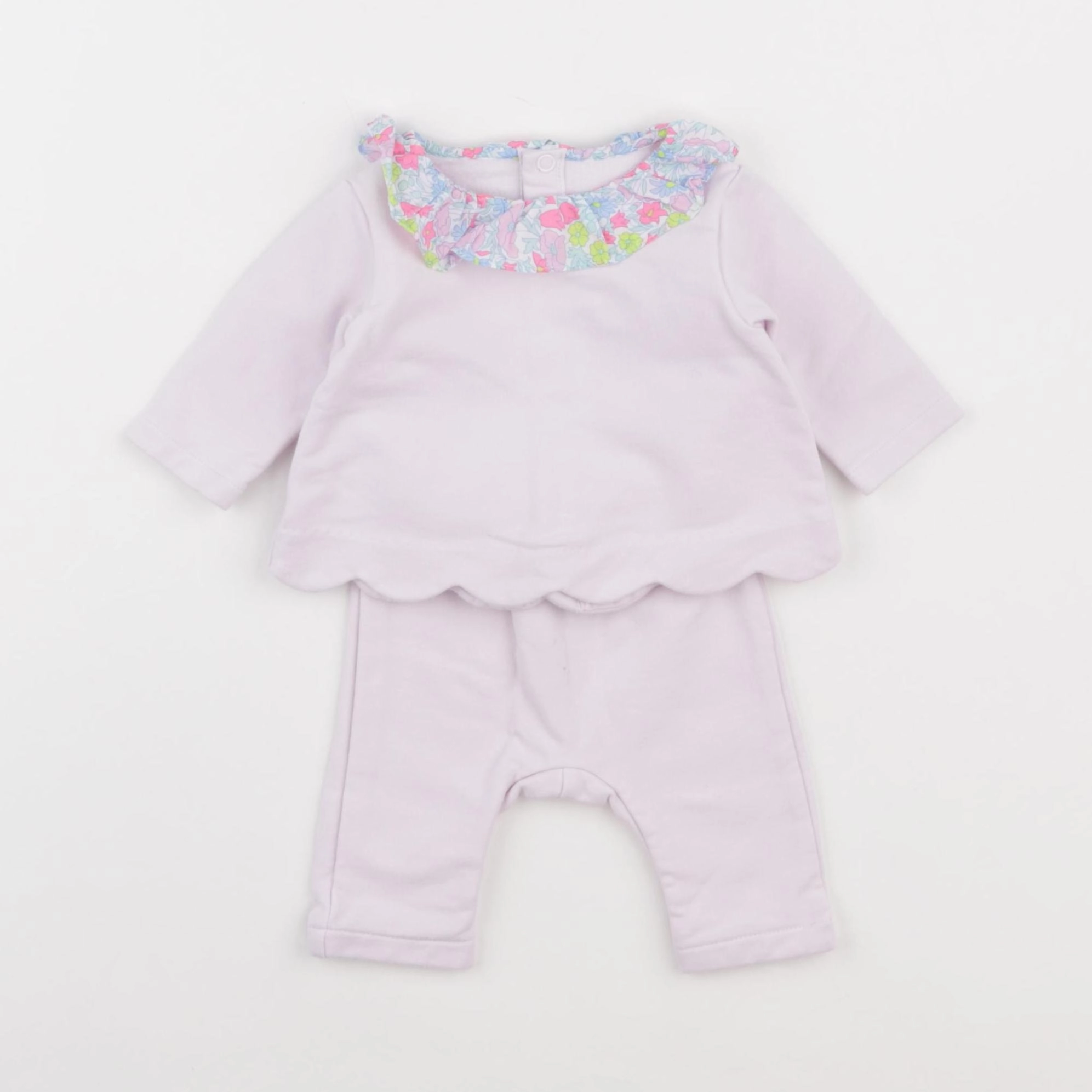 Jacadi - ensemble rose - 1 mois