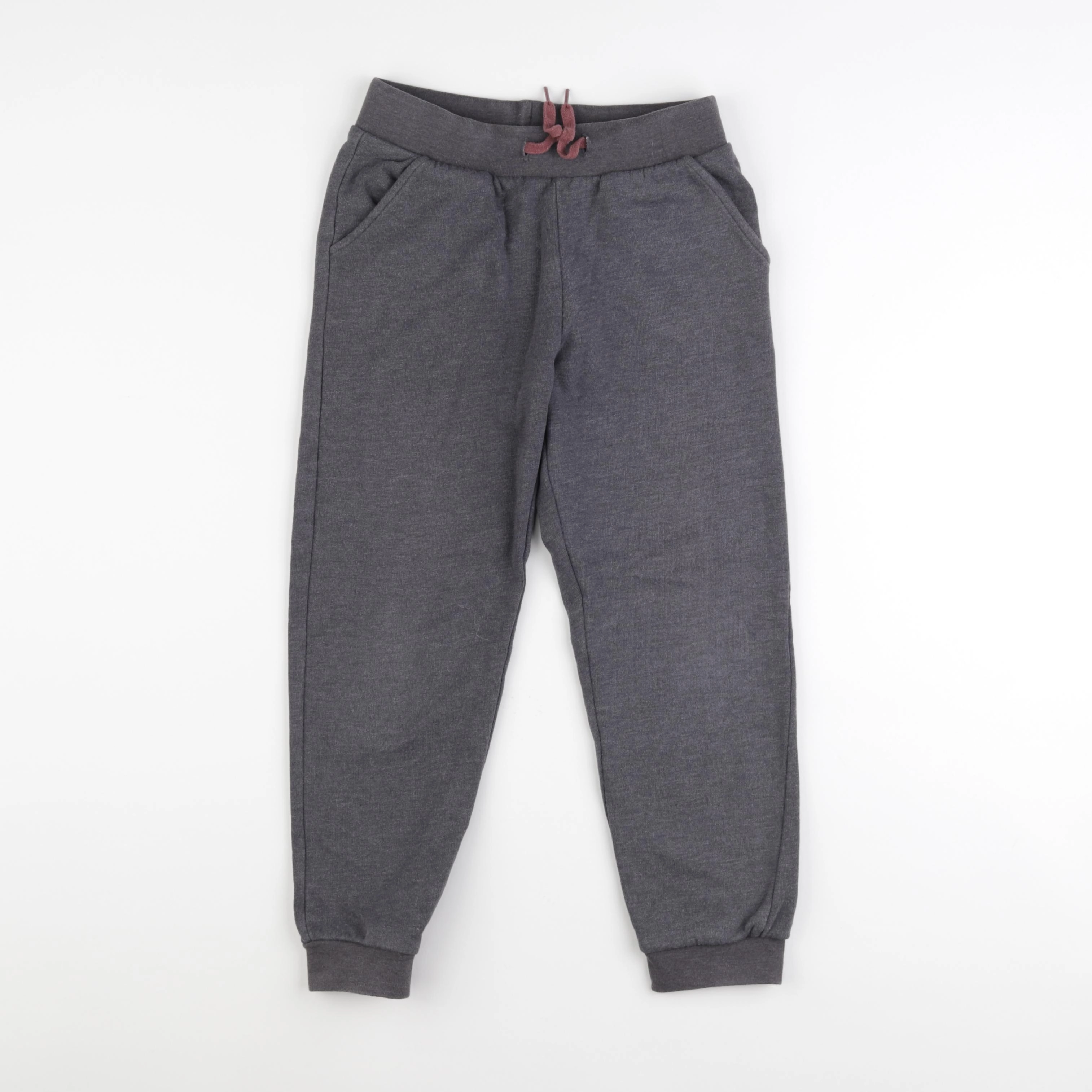 Vertbaudet - jogging gris - 8 ans