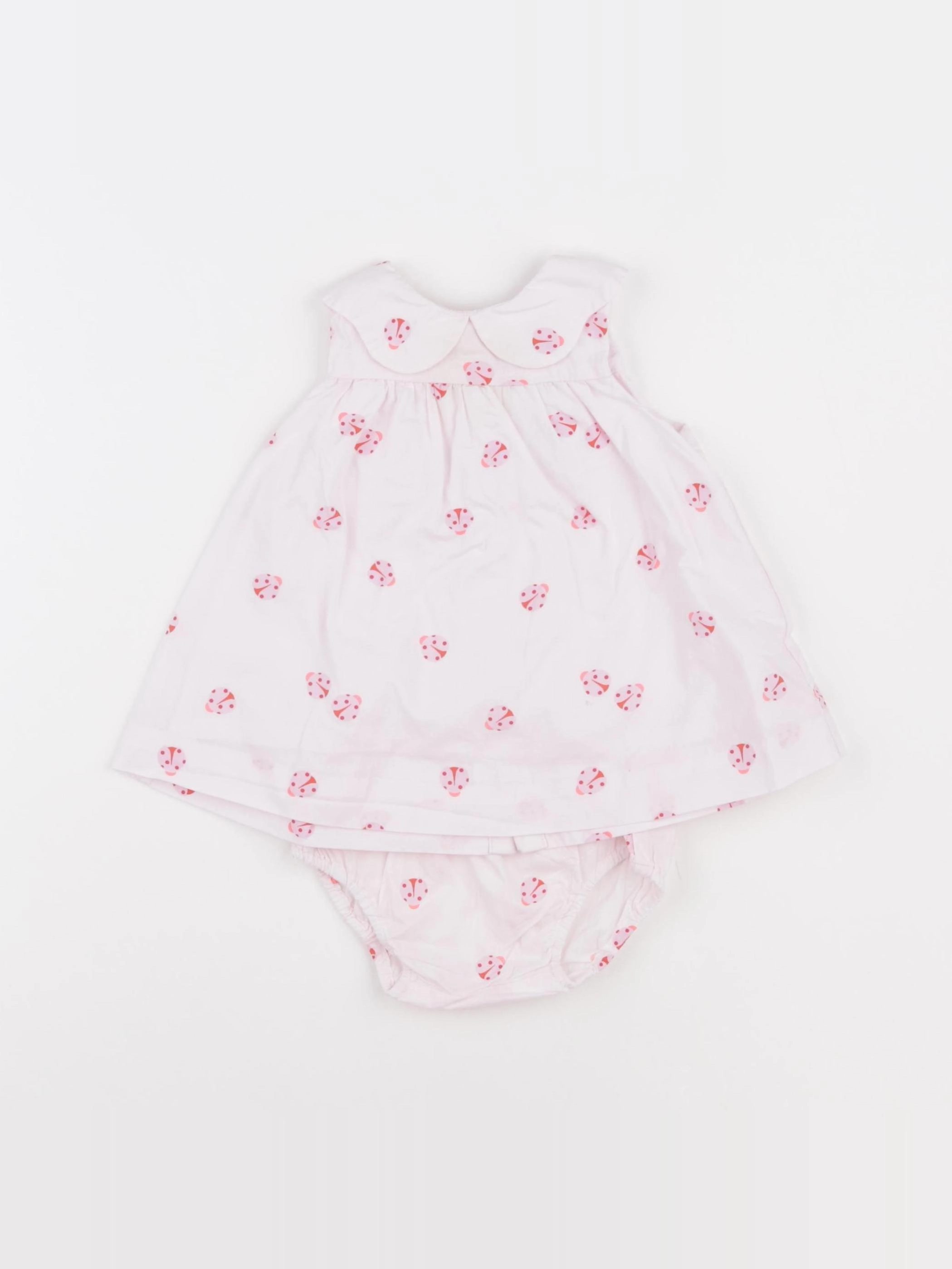 Jacadi - robe rose - 3 mois