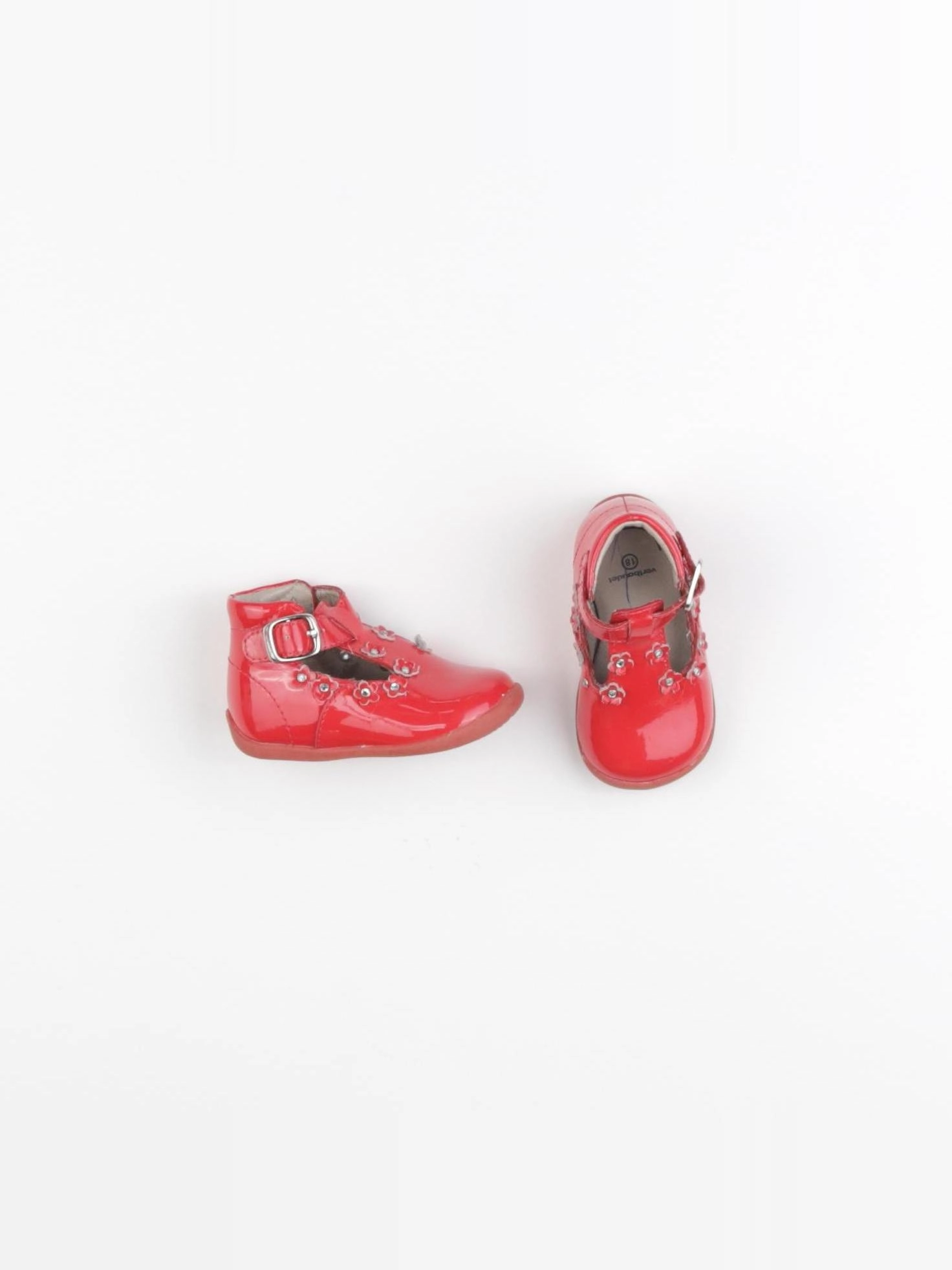 Vertbaudet - babies rouge - pointure 18