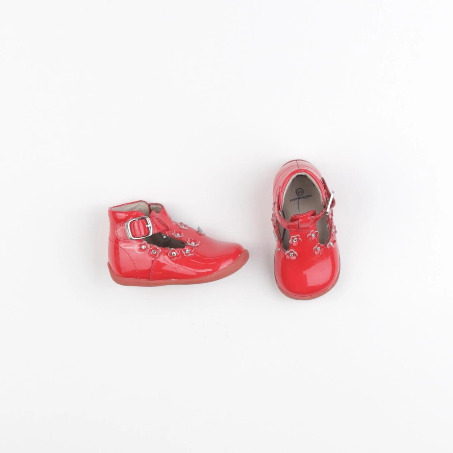 Vertbaudet - babies rouge - pointure 18