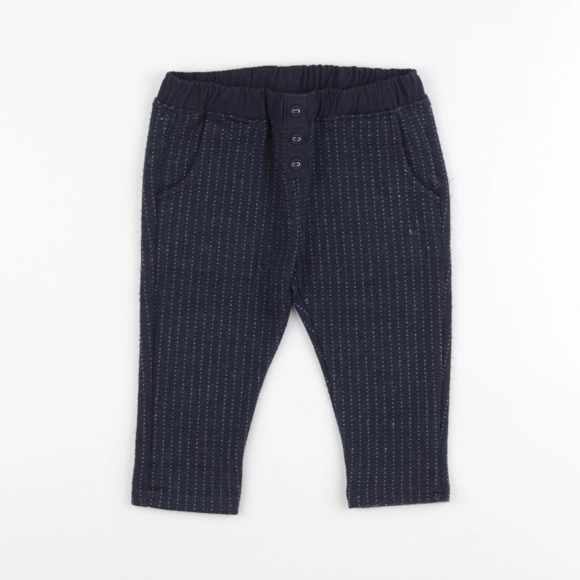 Zara - pantalon bleu - 9/12 mois