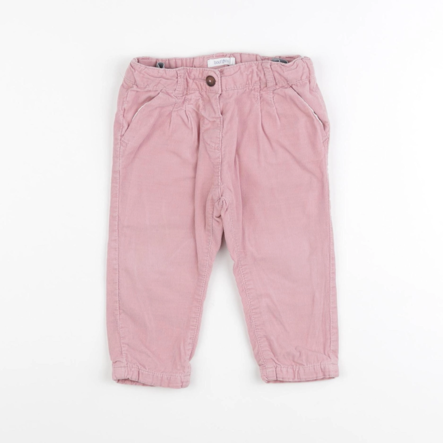 Boutchou - pantalon rose - 9 mois