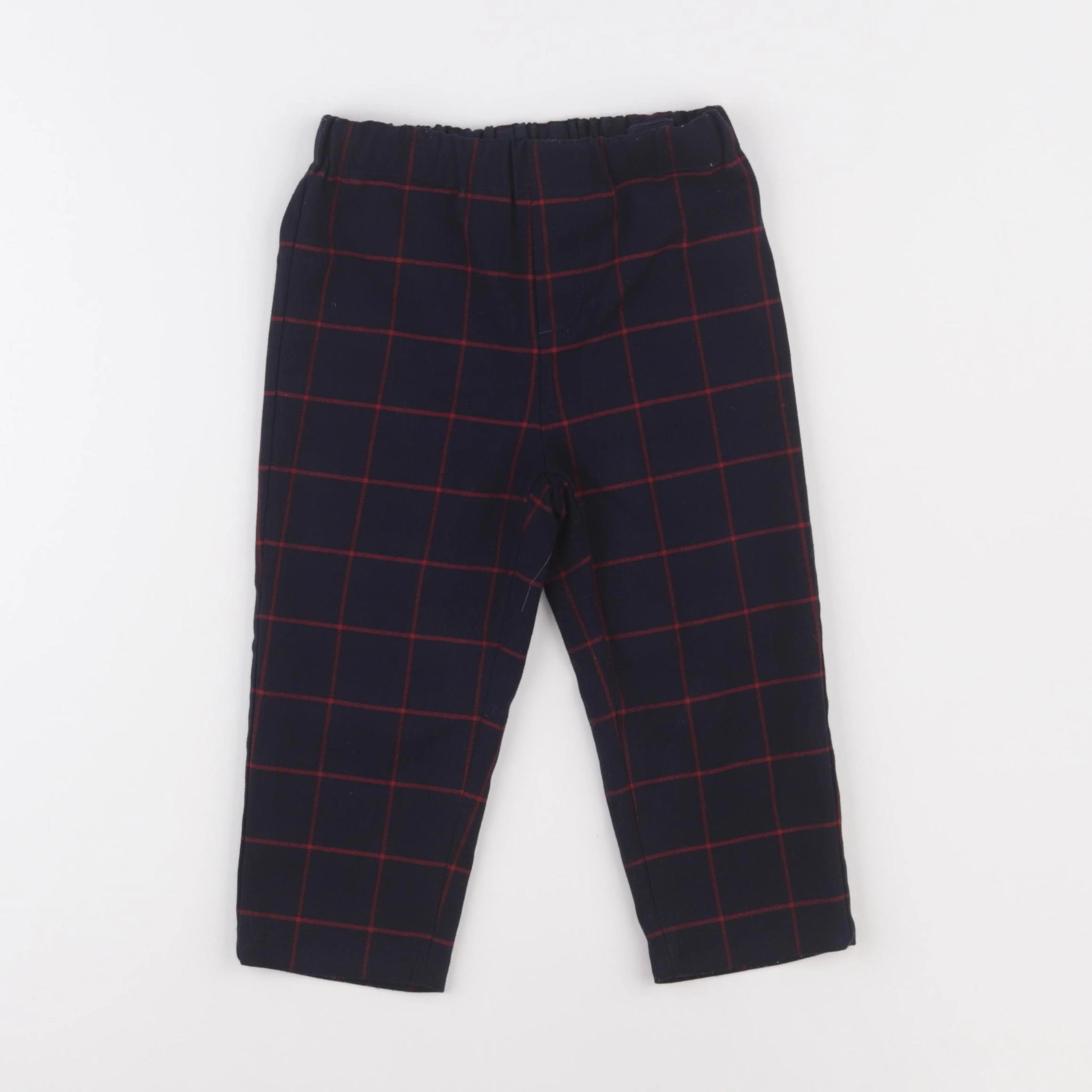 Jacadi - pantalon bleu, rouge - 24 mois