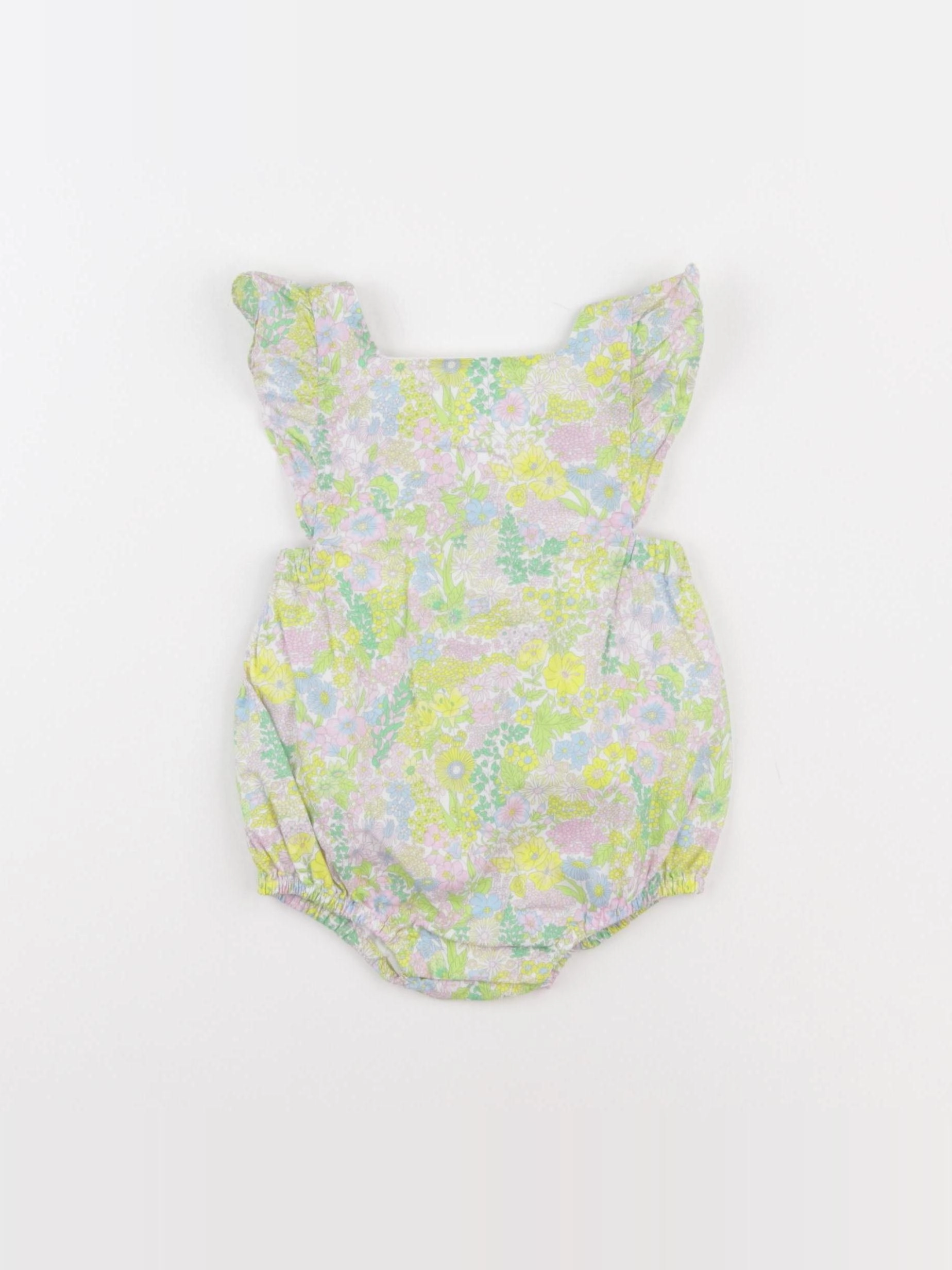 Jacadi - combinaison liberty multicolore - 6 mois