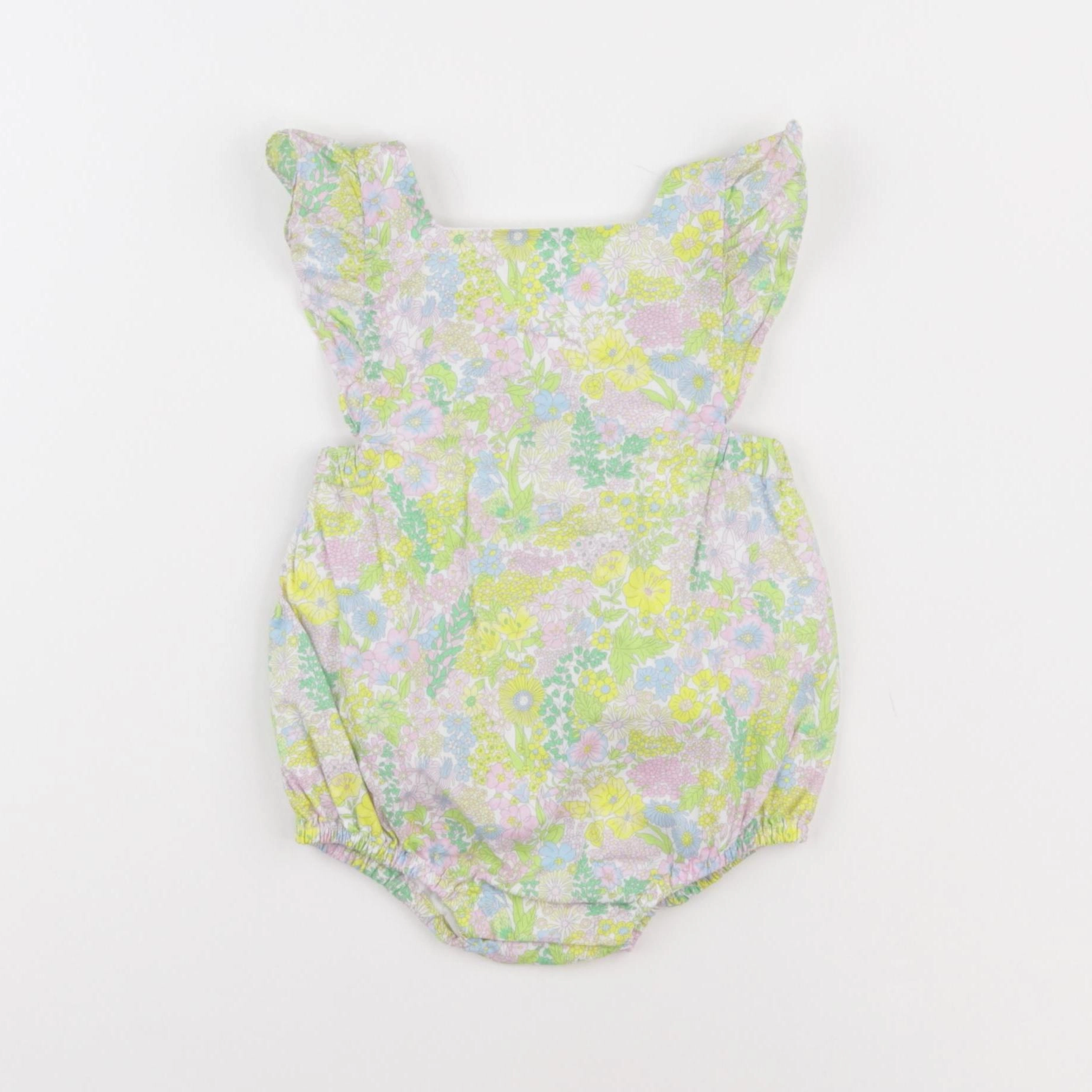Jacadi - combinaison liberty multicolore - 6 mois