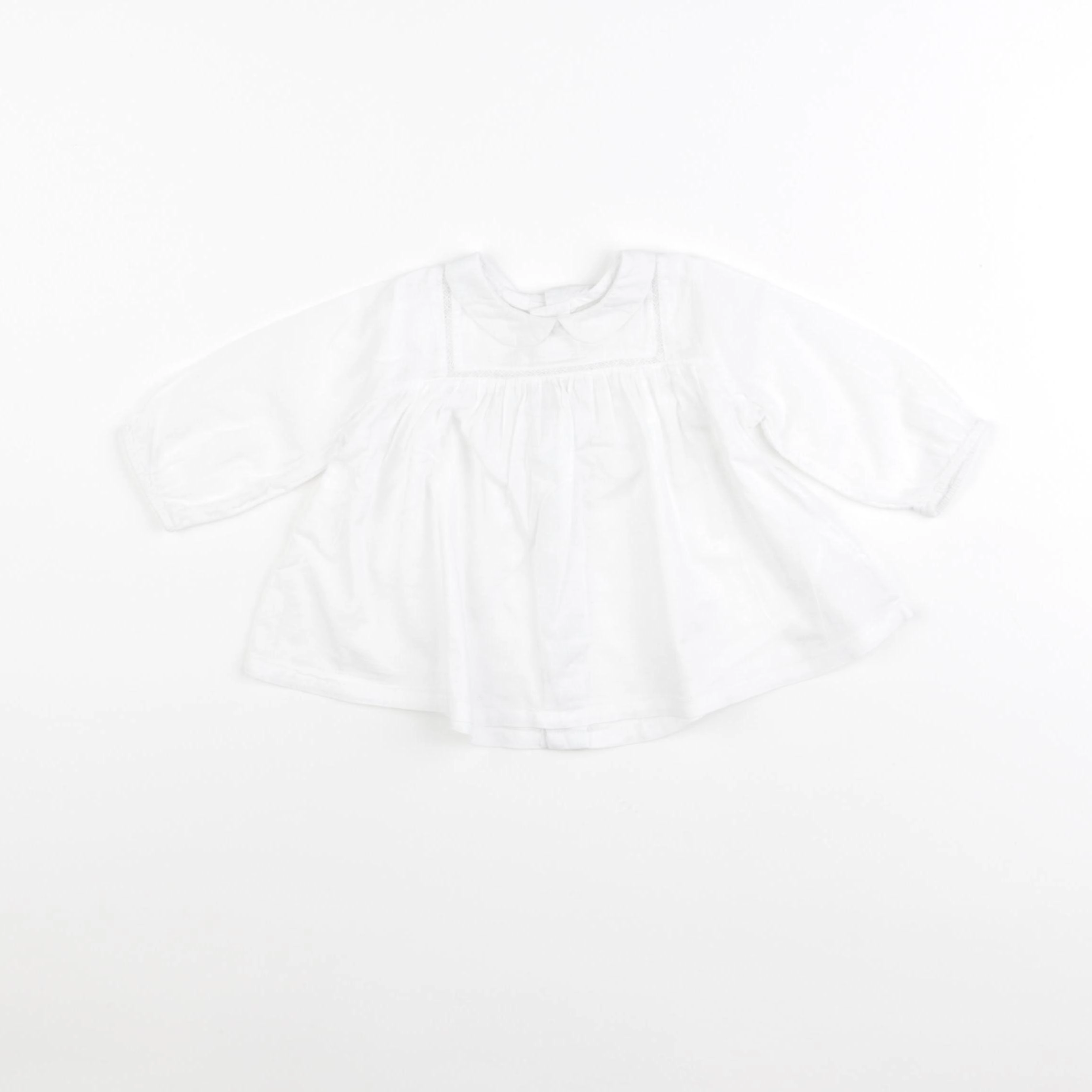 Boutchou - blouse blanc - 3 mois