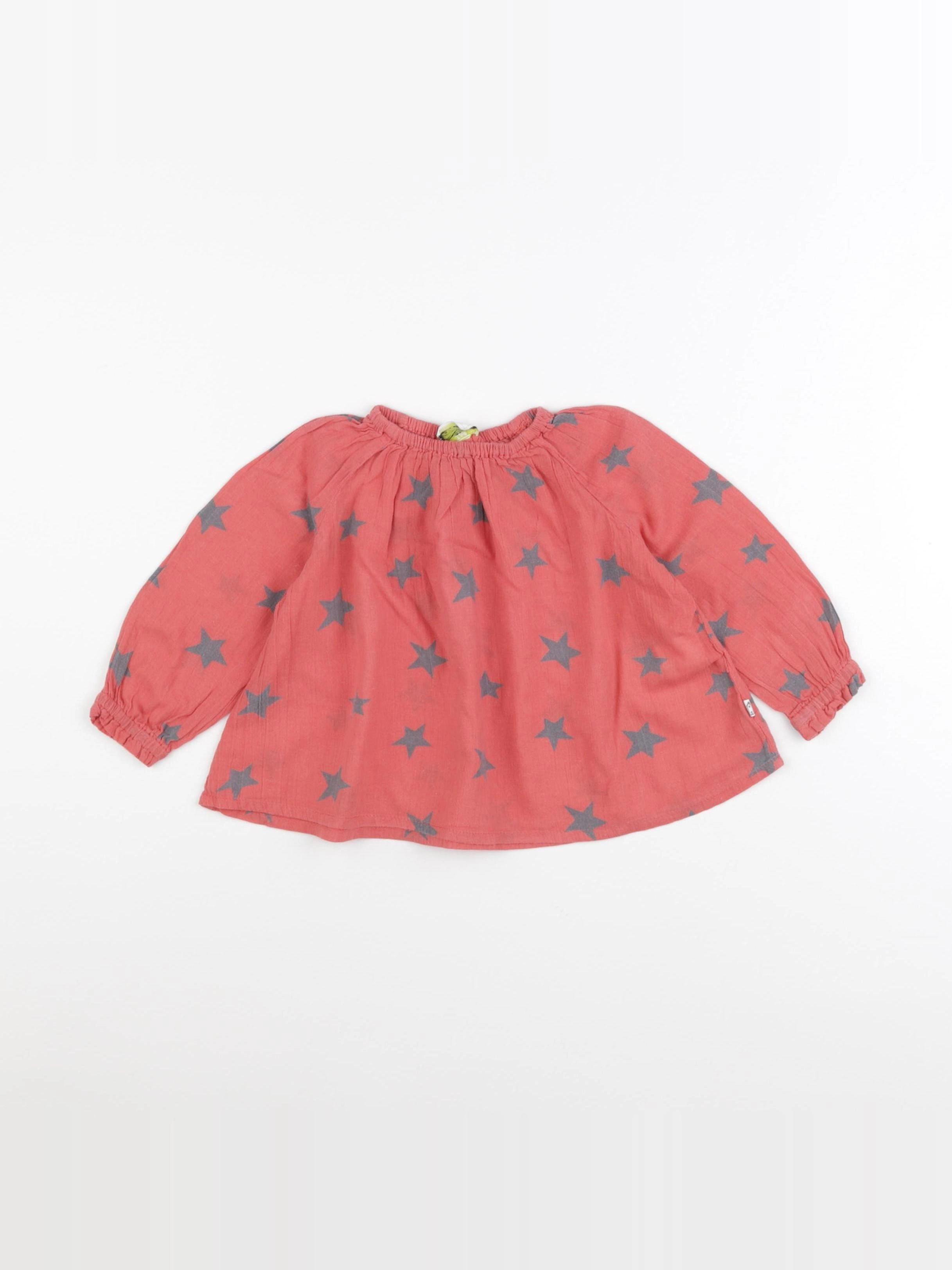 Tape à l'oeil - blouse rose - 12 mois