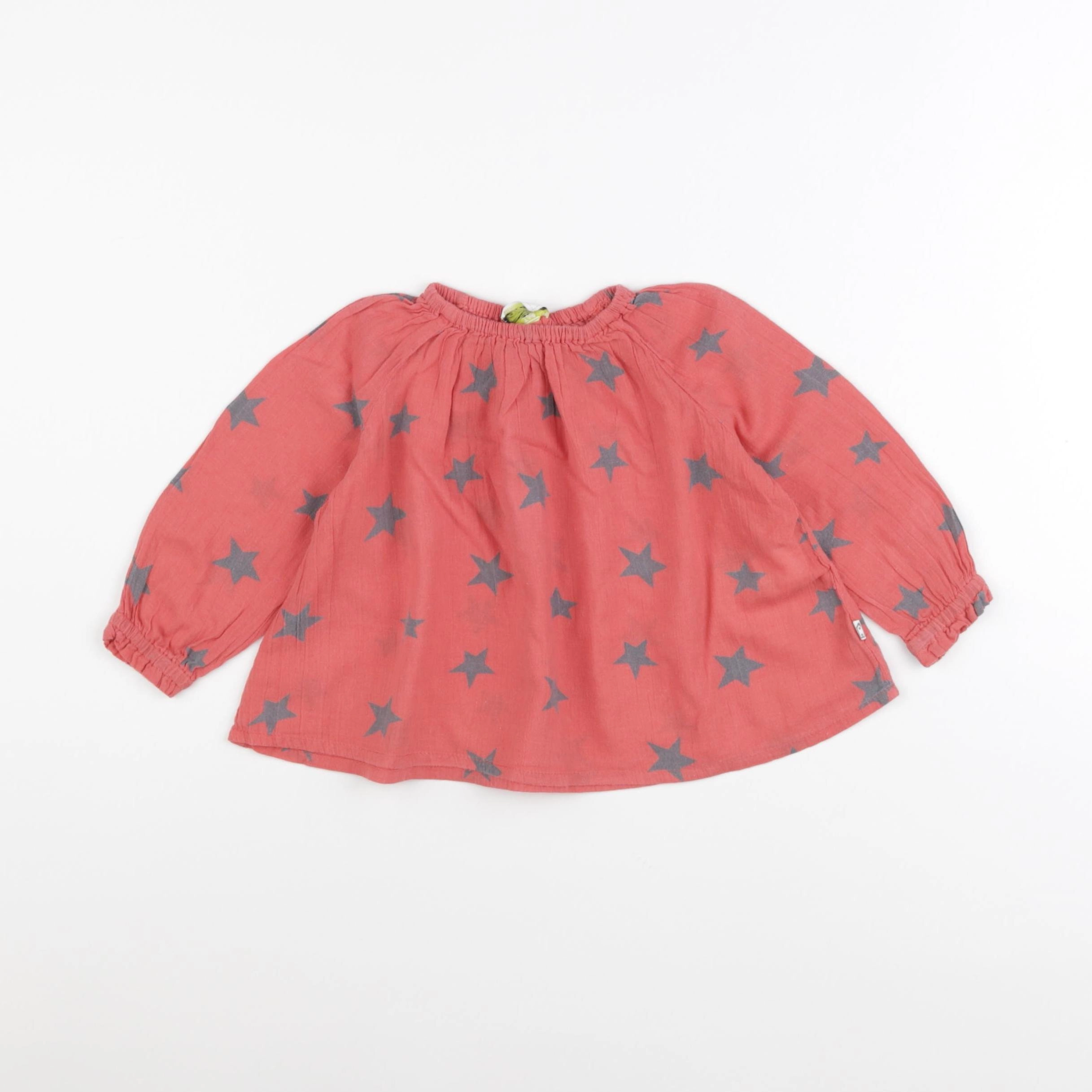 Tape à l'oeil - blouse rose - 12 mois