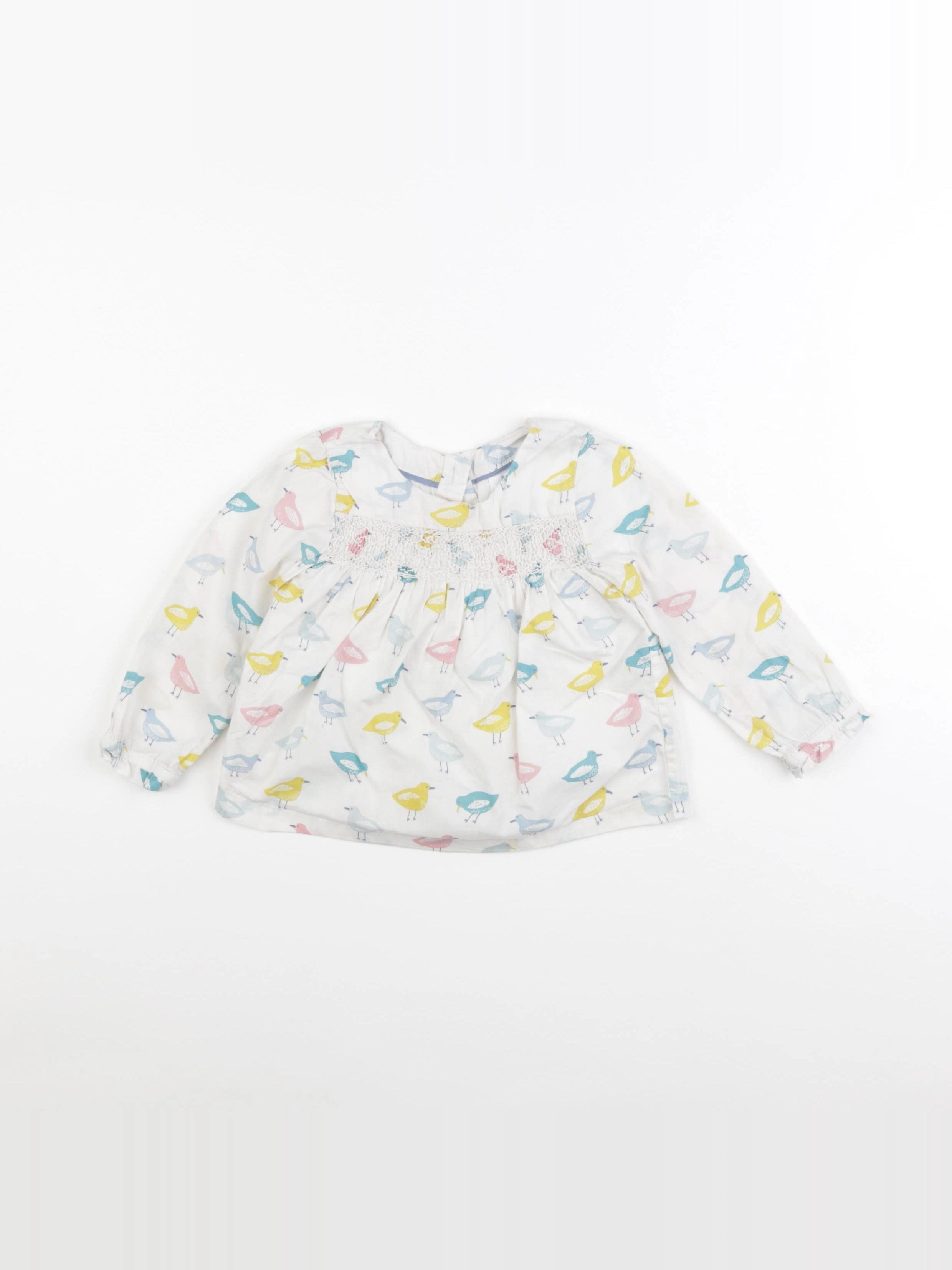 Baby Boden - blouse blanc - 6/12 mois