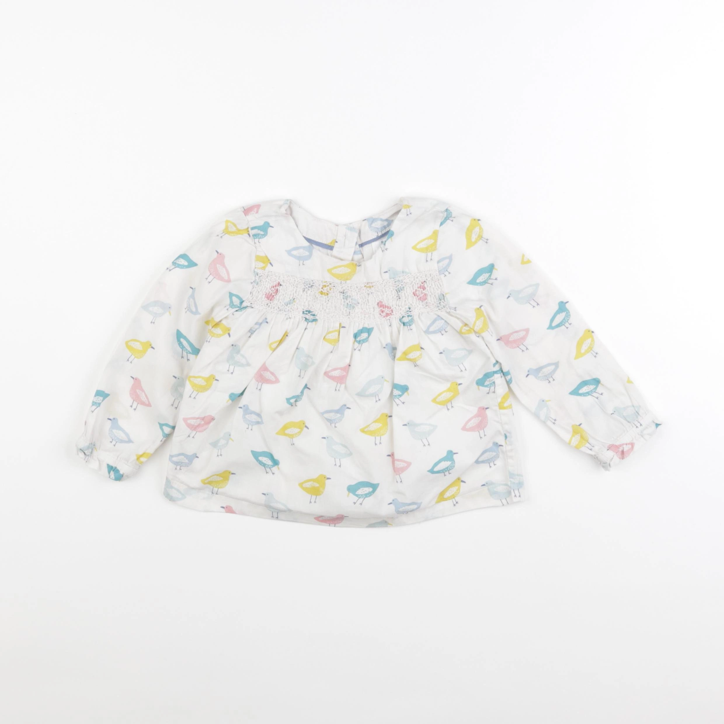 Baby Boden - blouse blanc - 6/12 mois