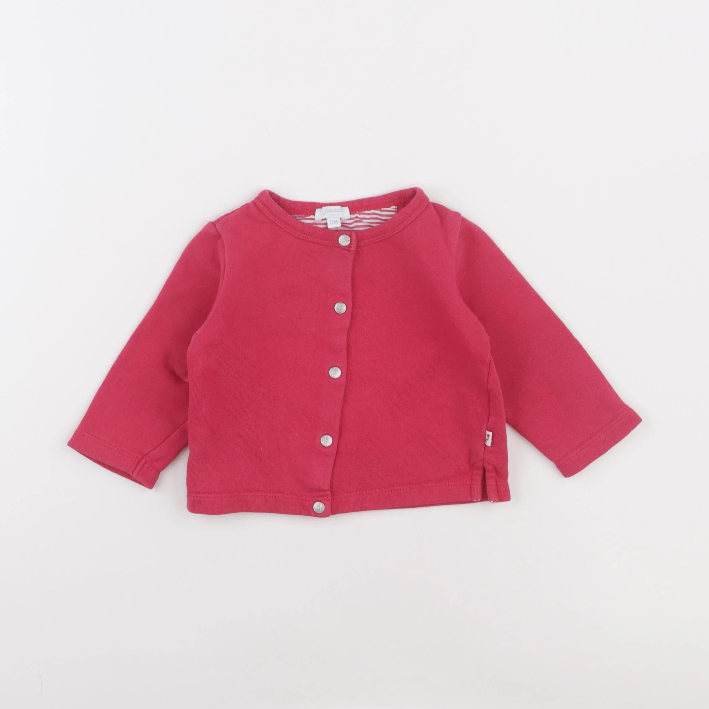 Jacadi - sweat rose - 12 mois