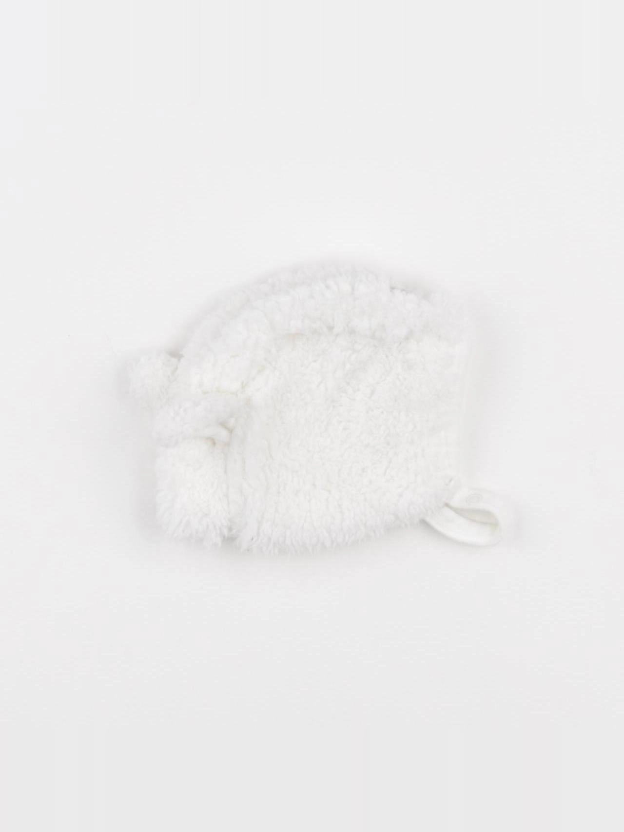 Petit Bateau - bonnet blanc - 6 mois
