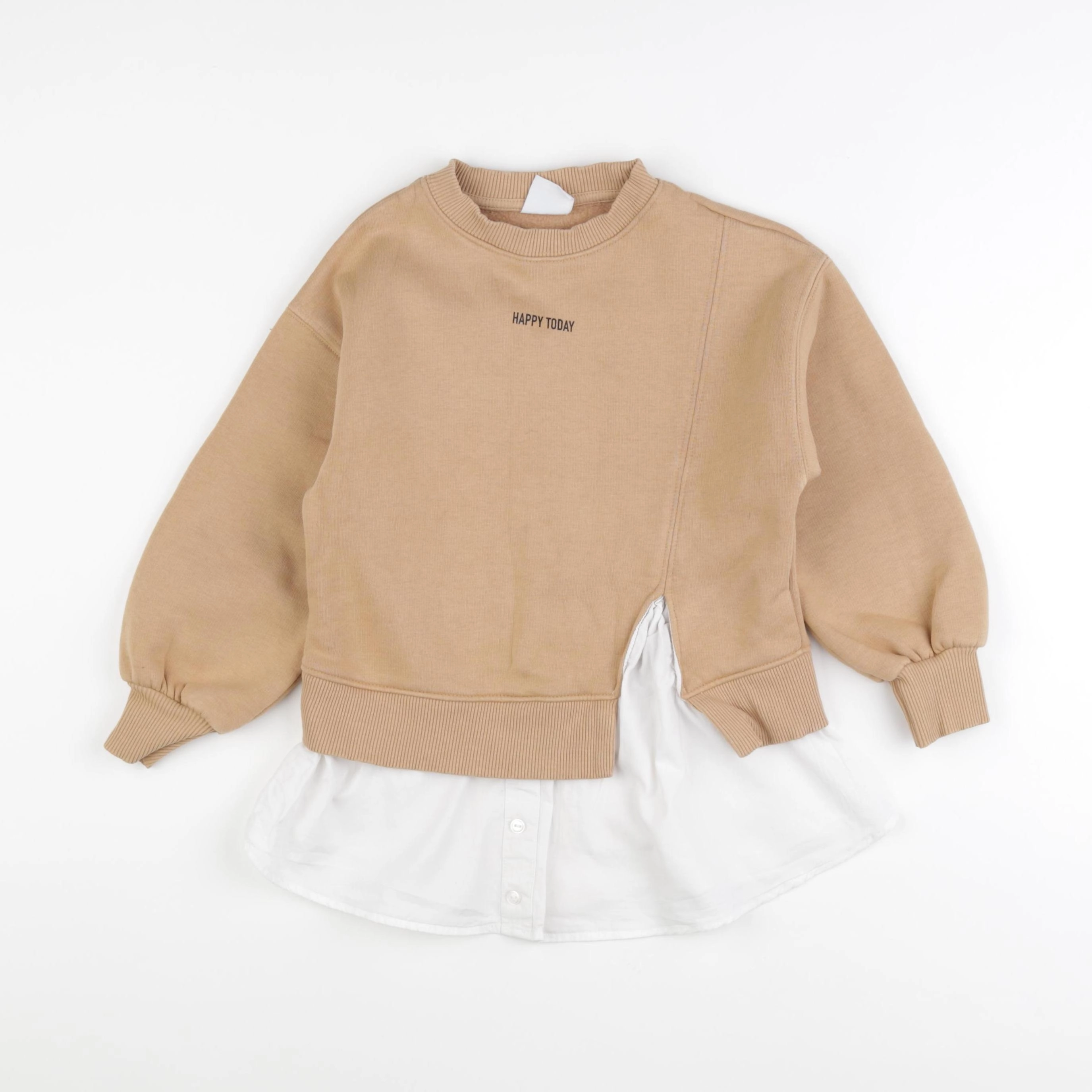 Zara - sweat marron - 6 ans