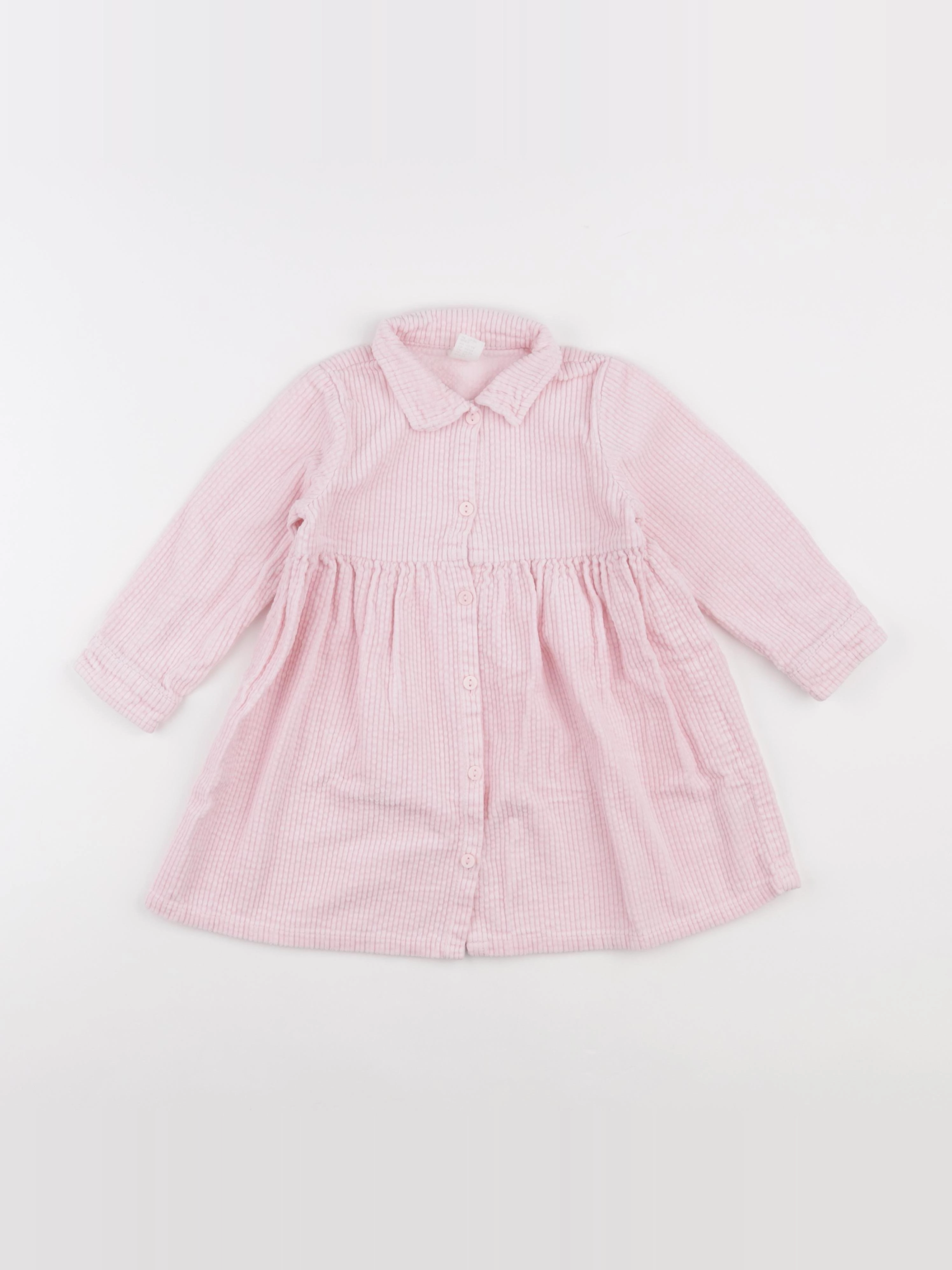 H&M - robe rose - 18/24 mois