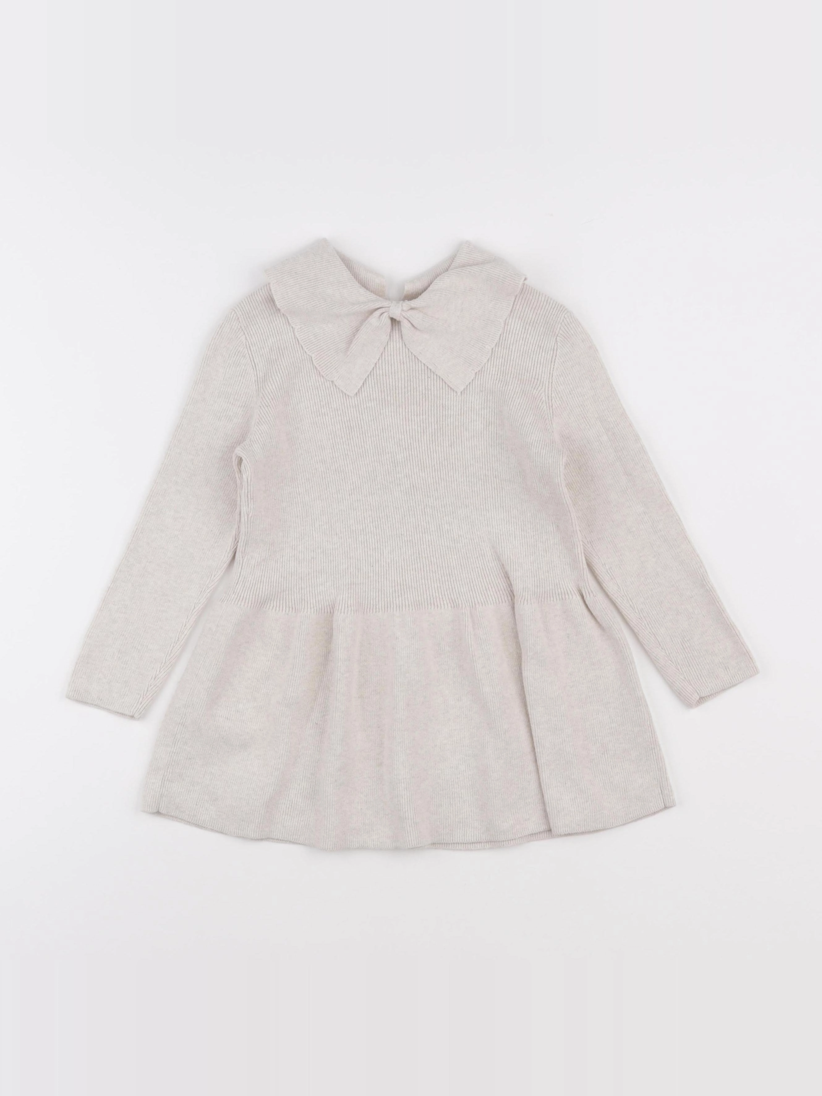 H&M - robe beige - 18 mois