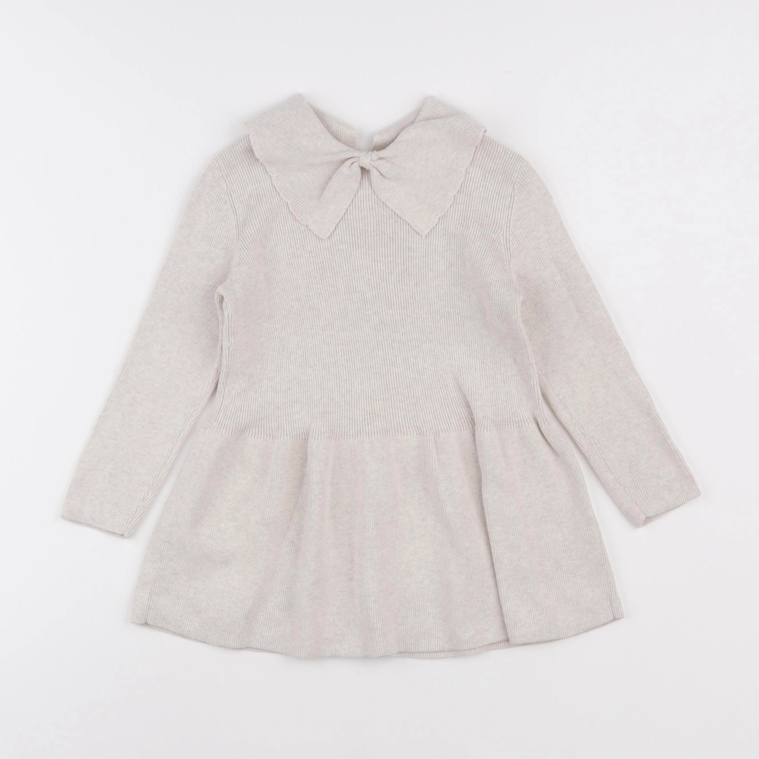 H&M - robe beige - 18 mois