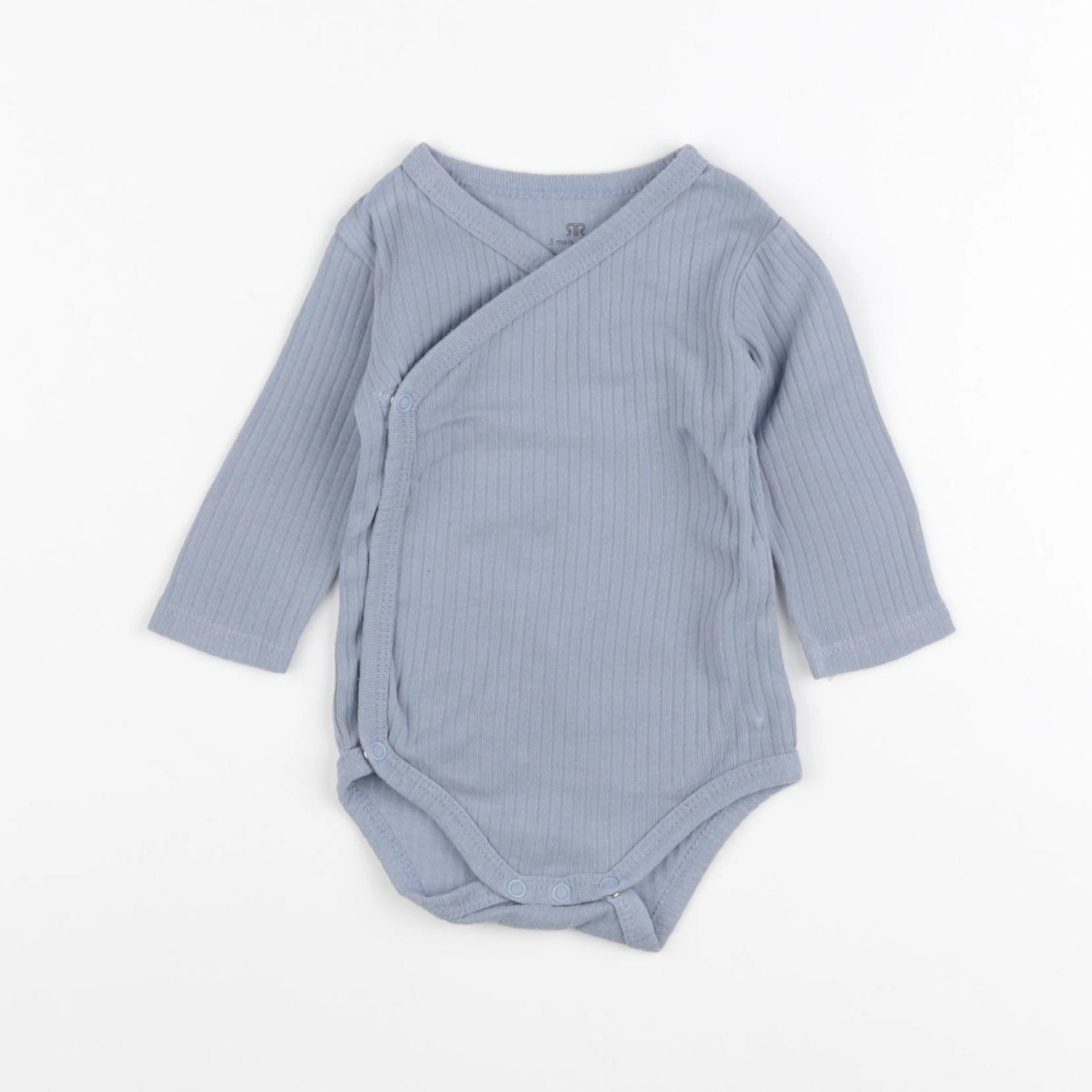 La Redoute - body bleu - 3 mois