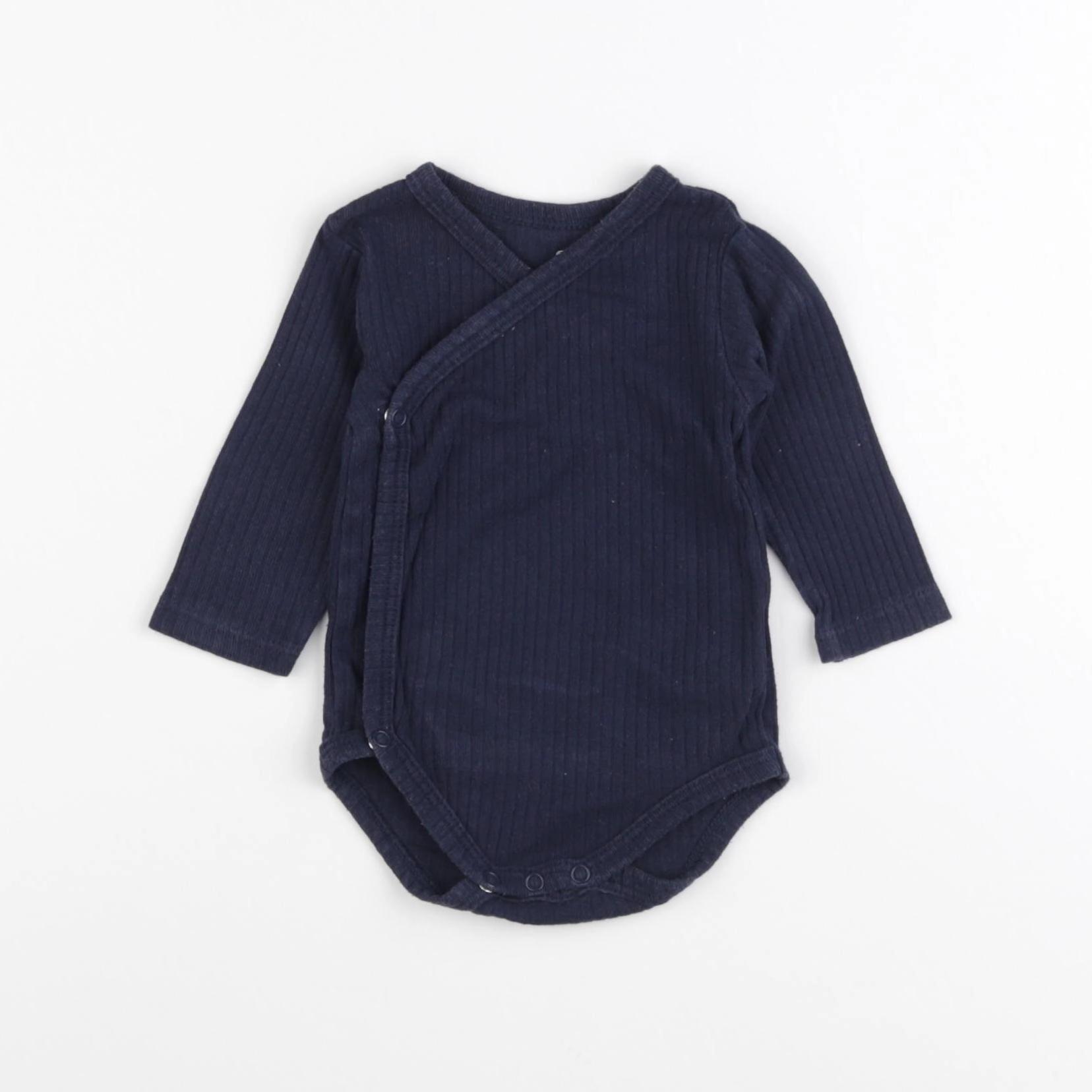 La Redoute - body bleu - 3 mois