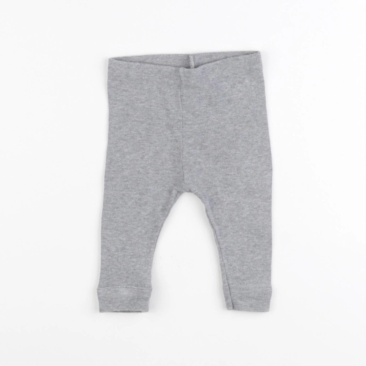 Petit Bateau - legging gris - 3 mois