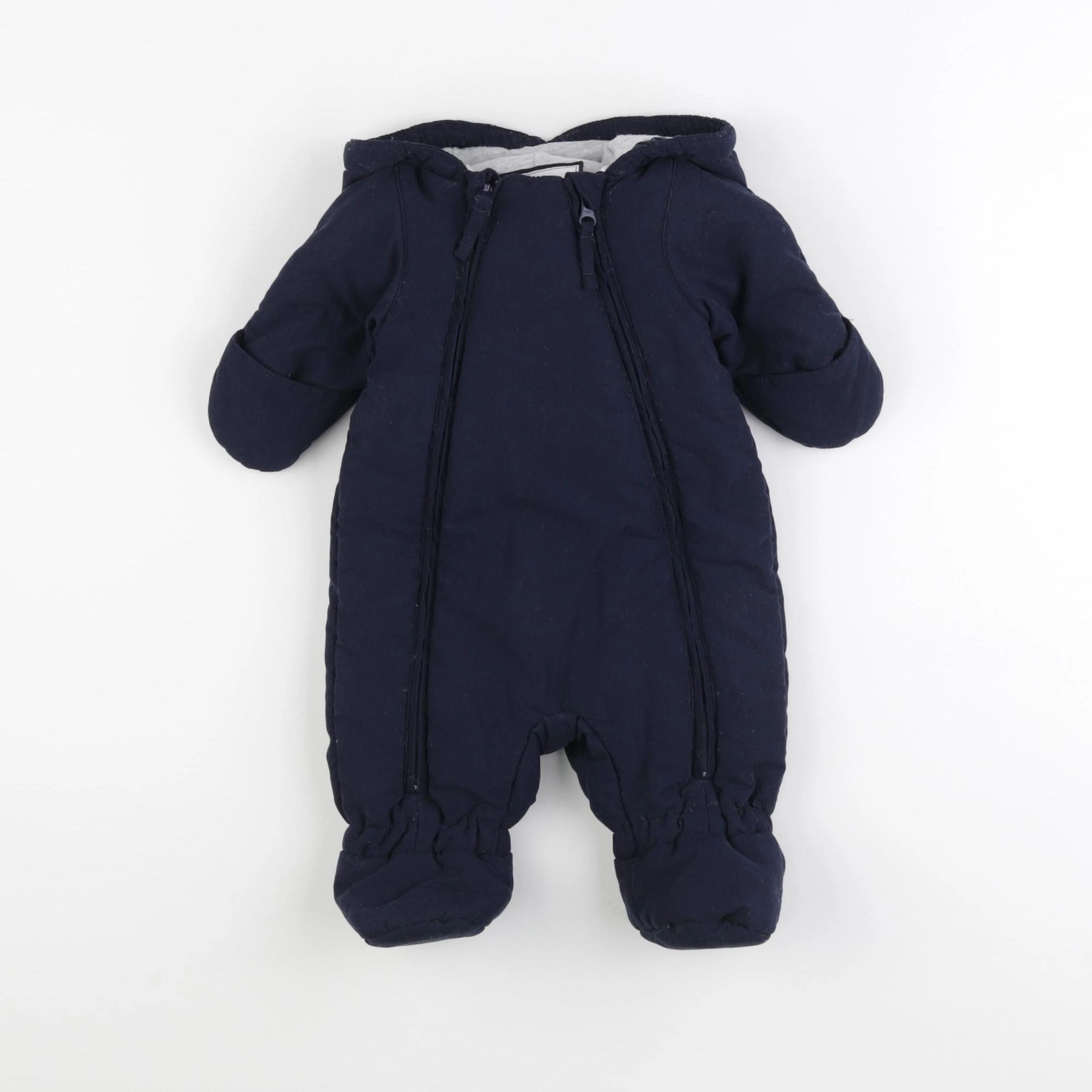 Petit Bateau - combi-pilote bleu - 1 mois
