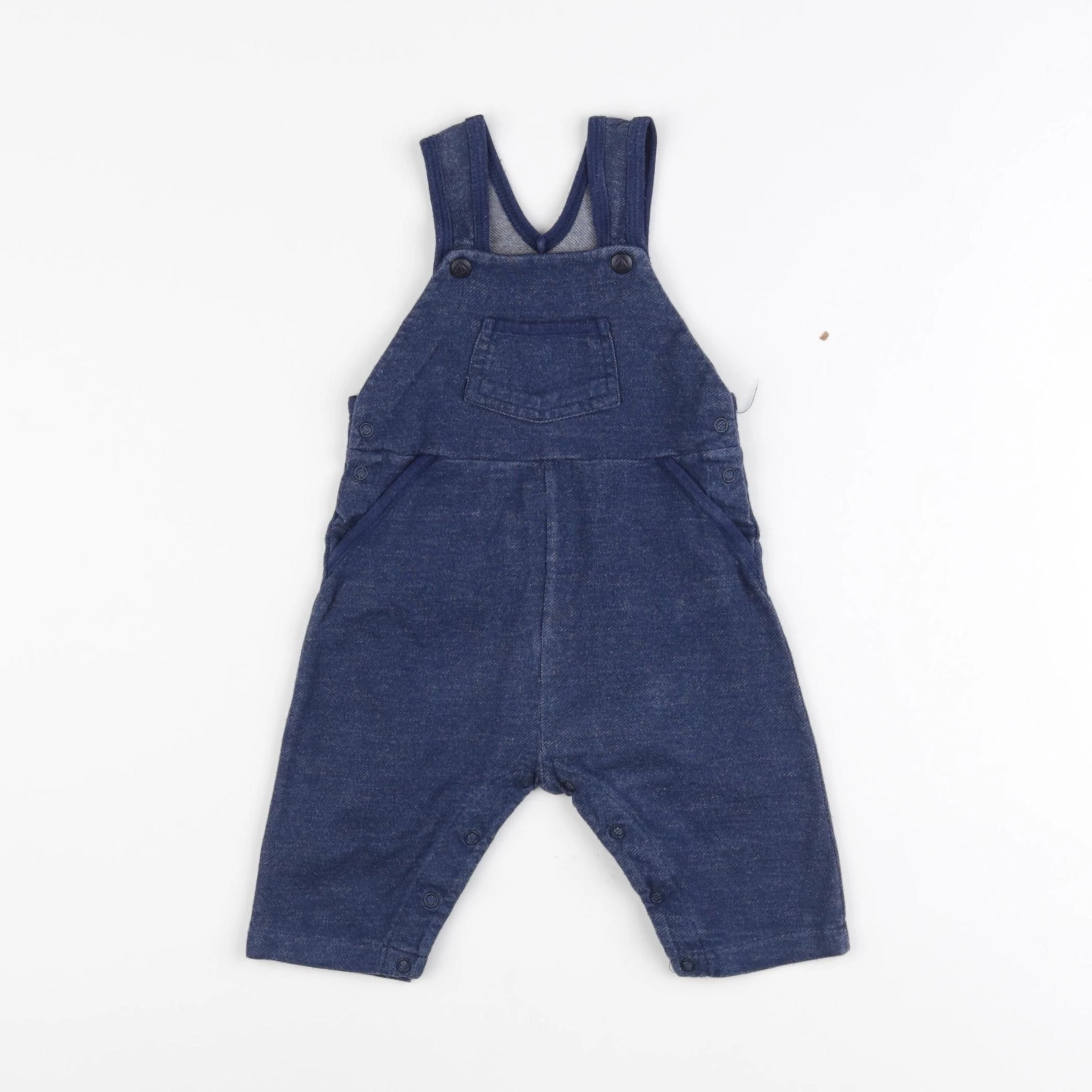 Petit Bateau - salopette bleu - 3 mois