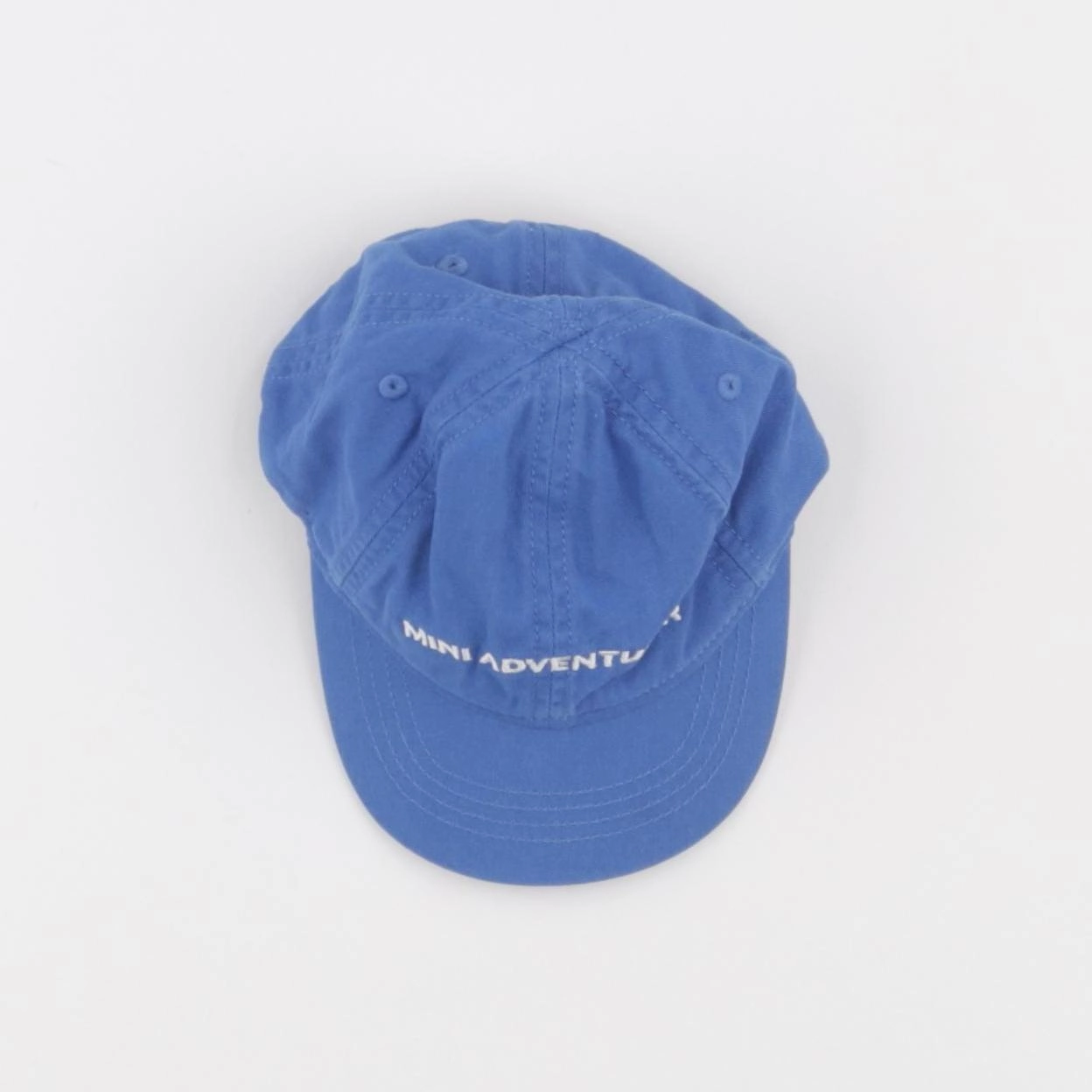 H&M - casquette bleu - 3/6 mois