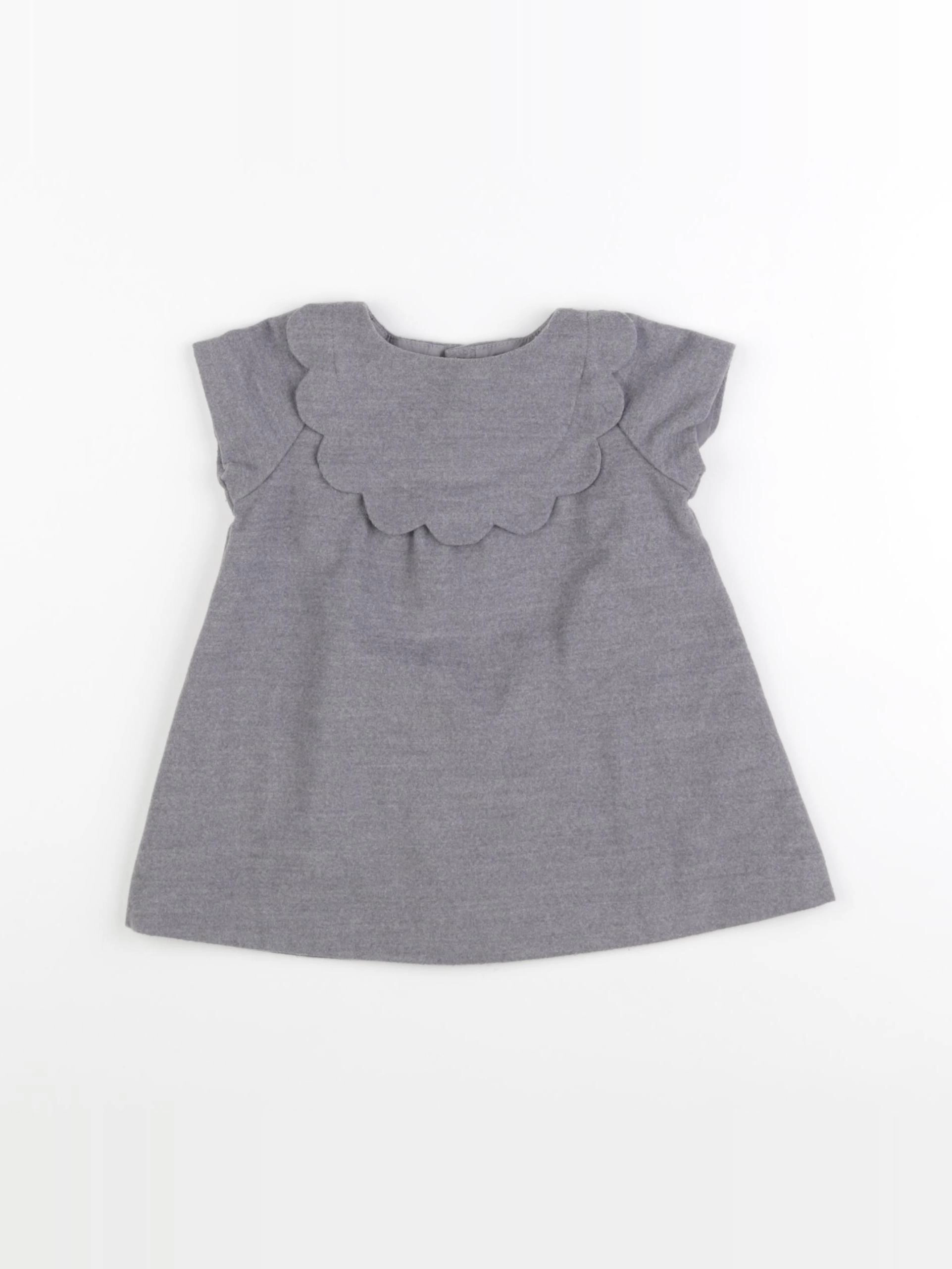 Jacadi - robe gris - 6 mois