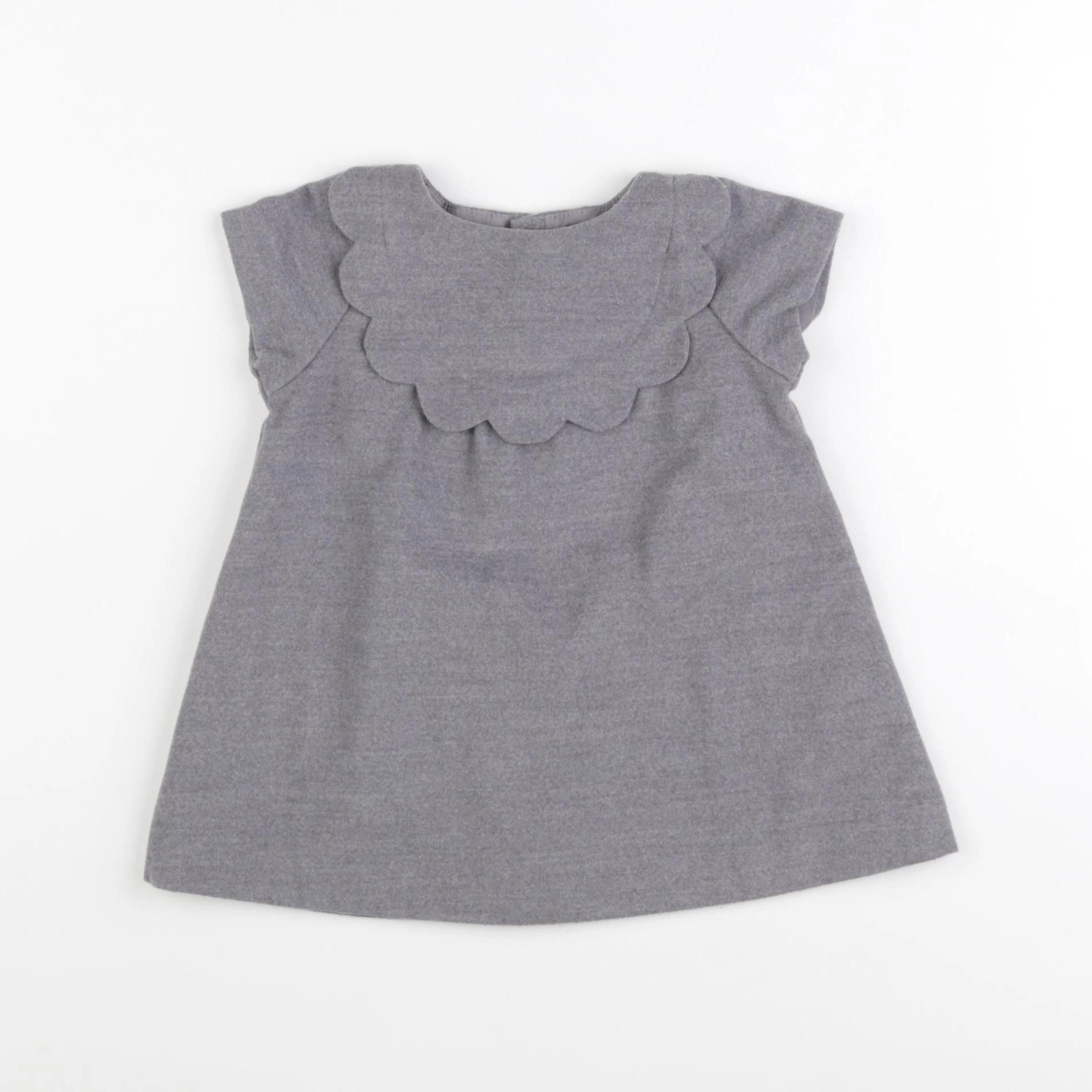 Jacadi - robe gris - 6 mois