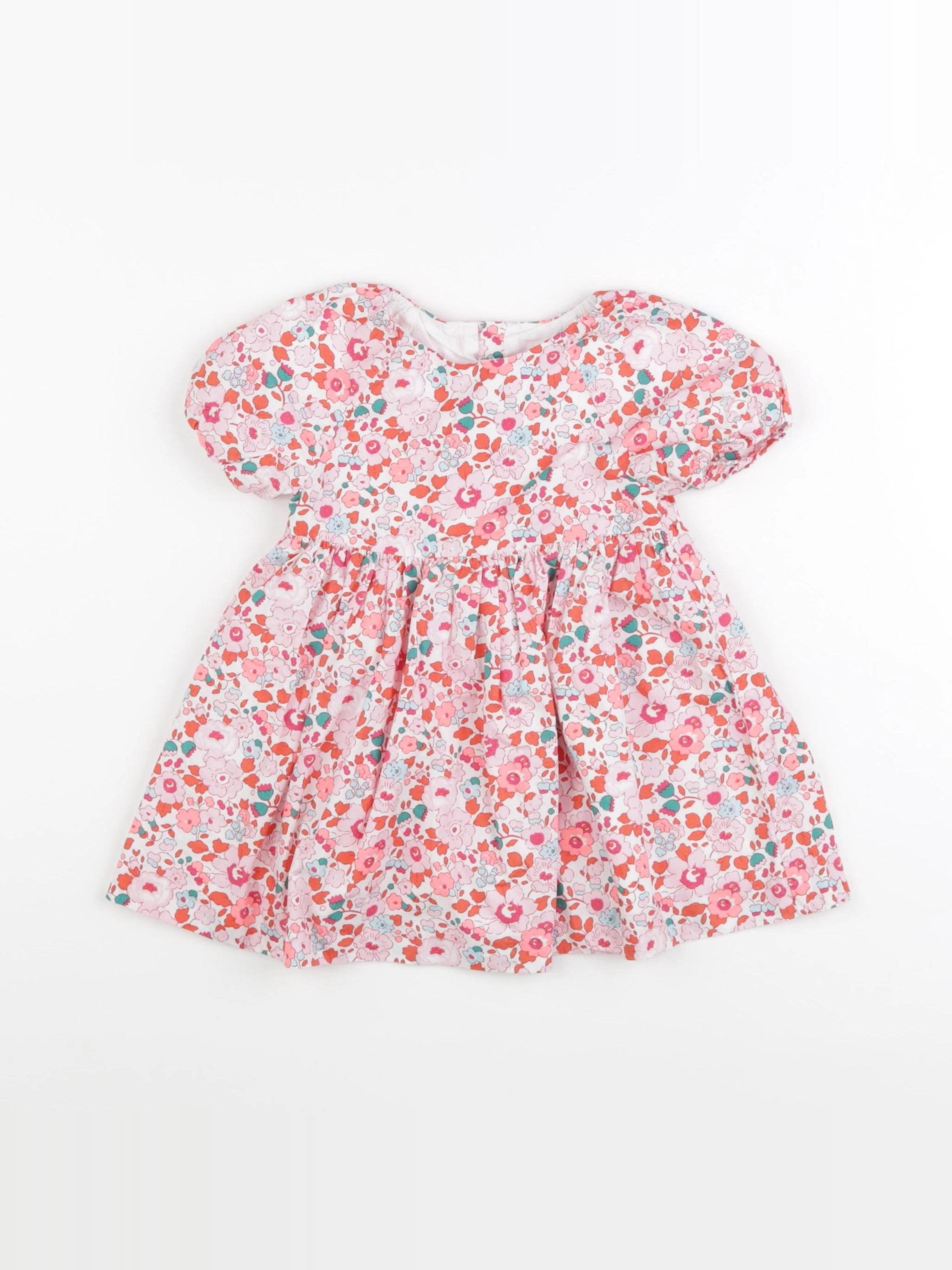 Jacadi - robe liberty rose - 12 mois