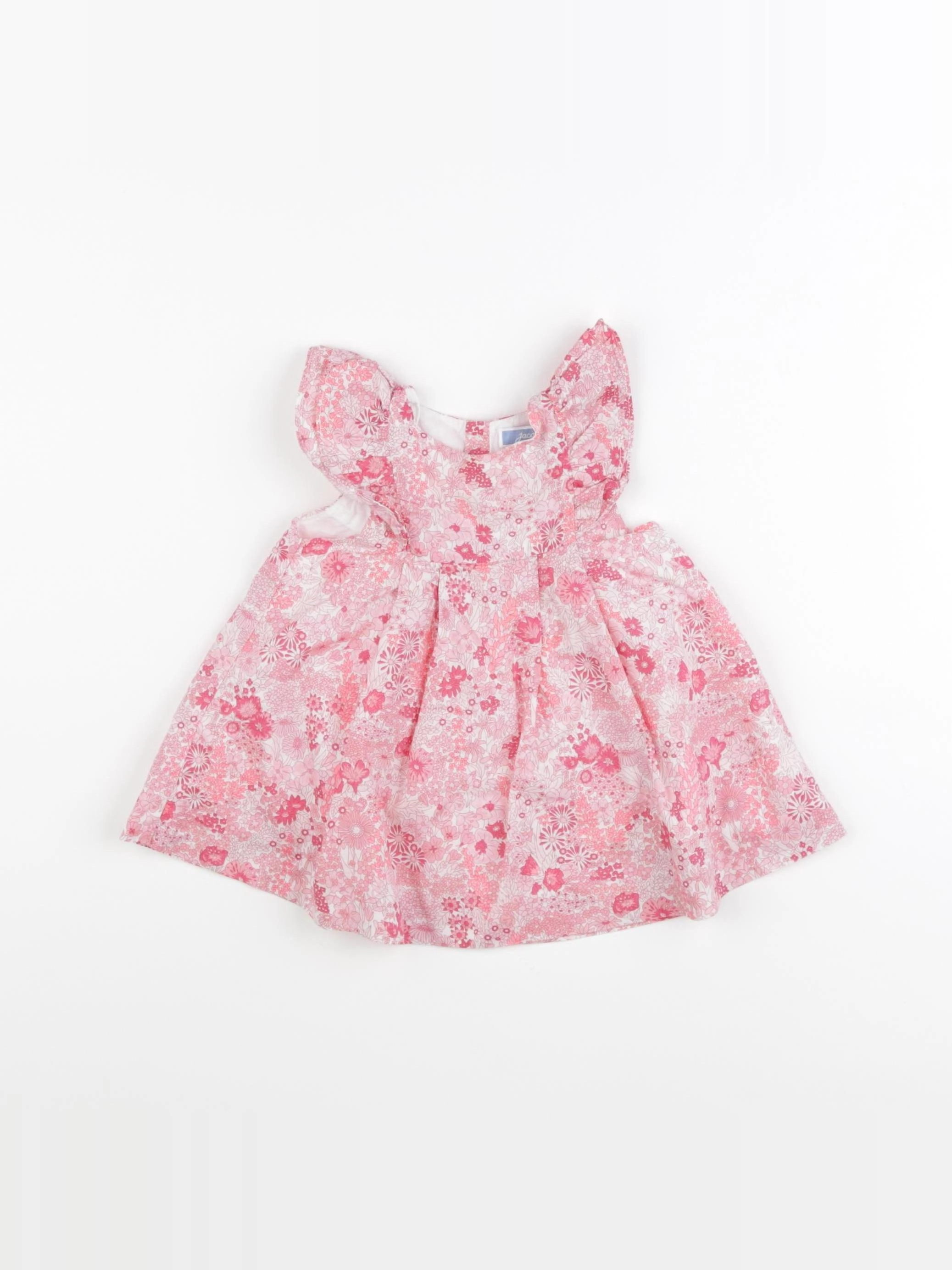 Jacadi - robe liberty rose - 6 mois