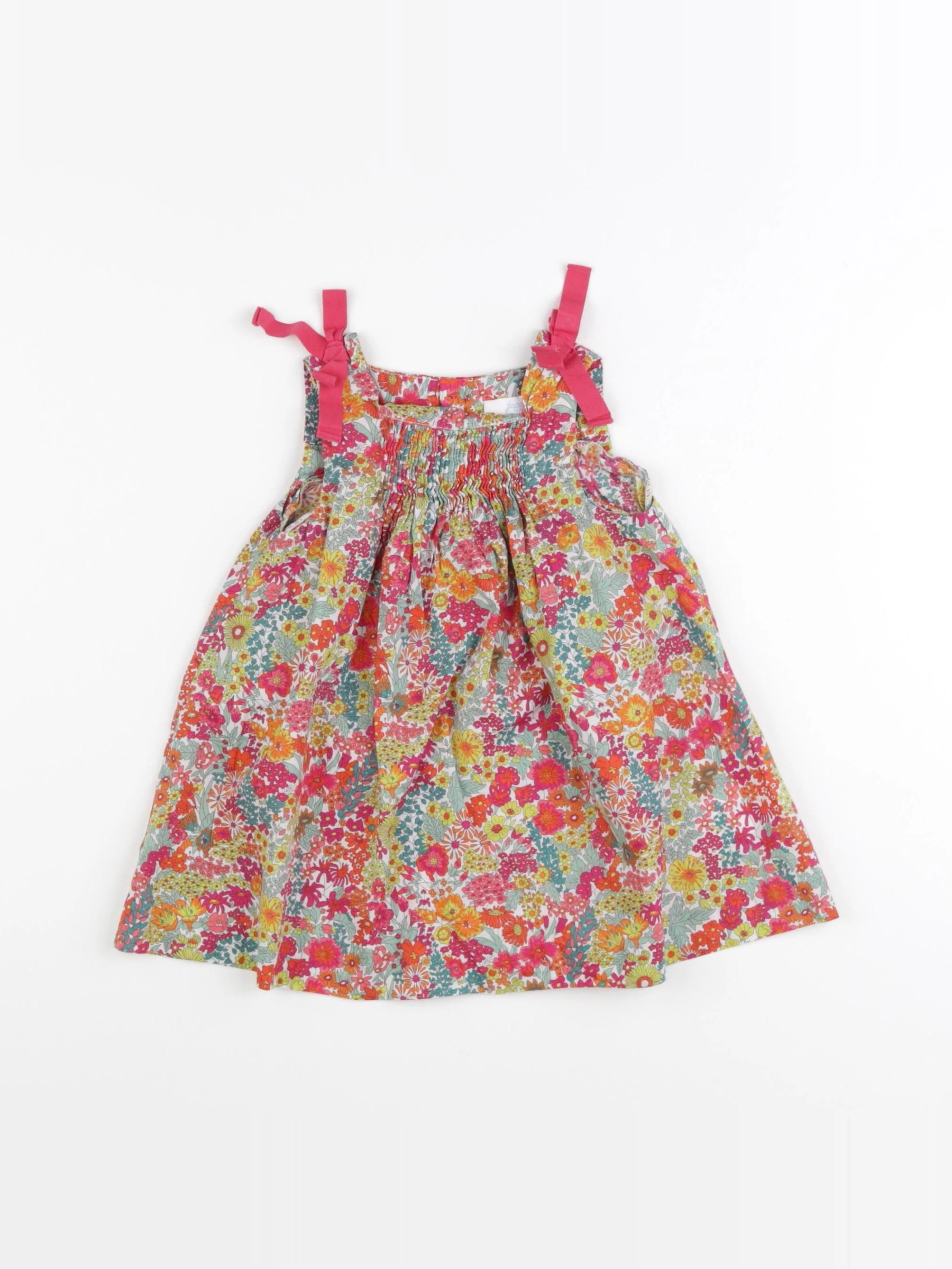 Jacadi - robe liberty rose - 6 mois