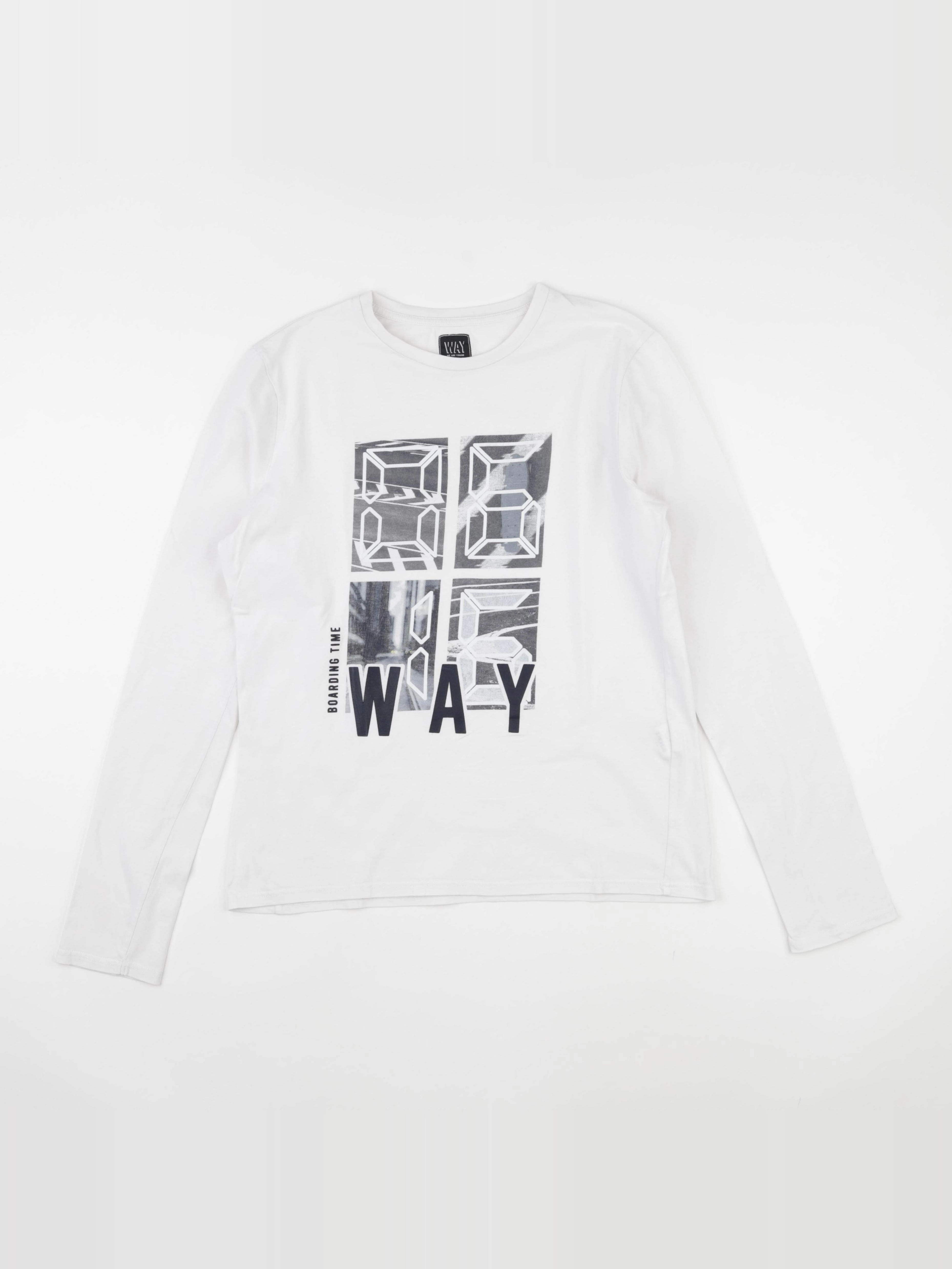 IKKS - tee-shirt blanc - 16 ans
