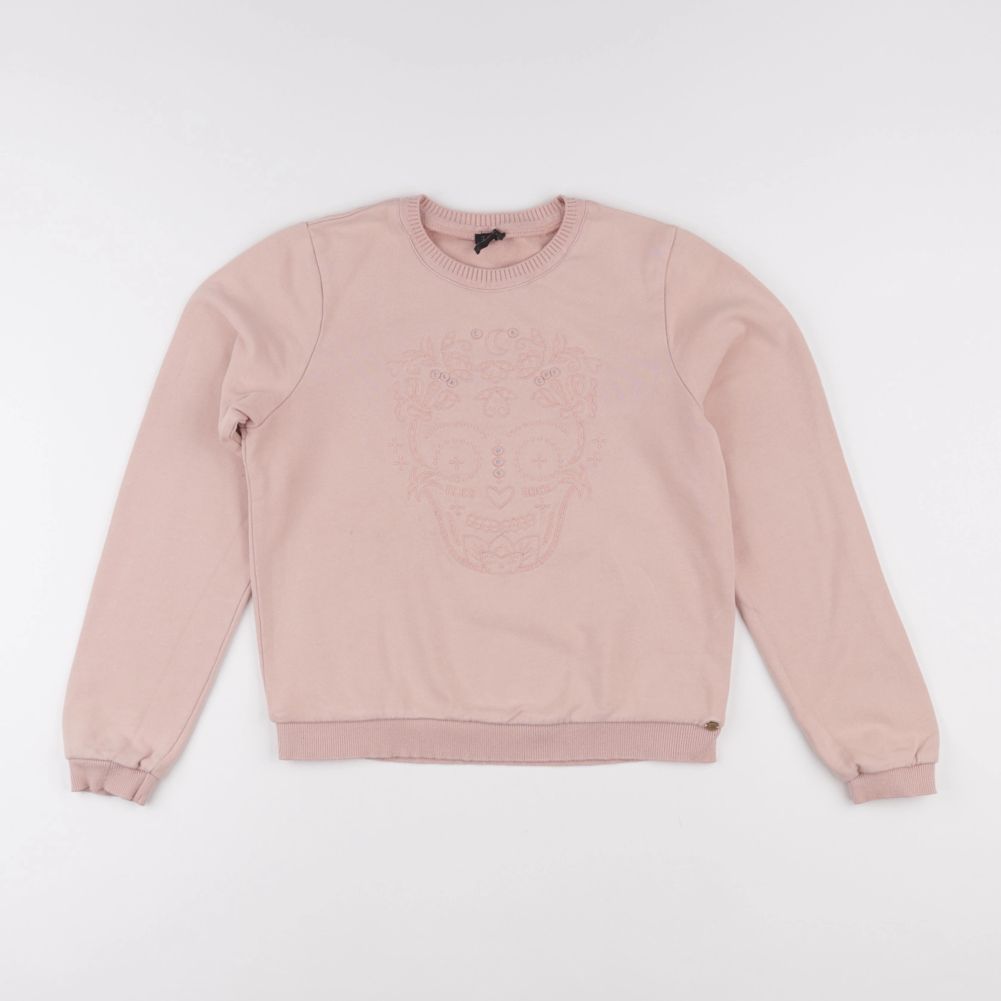 IKKS - sweat rose - 12 ans