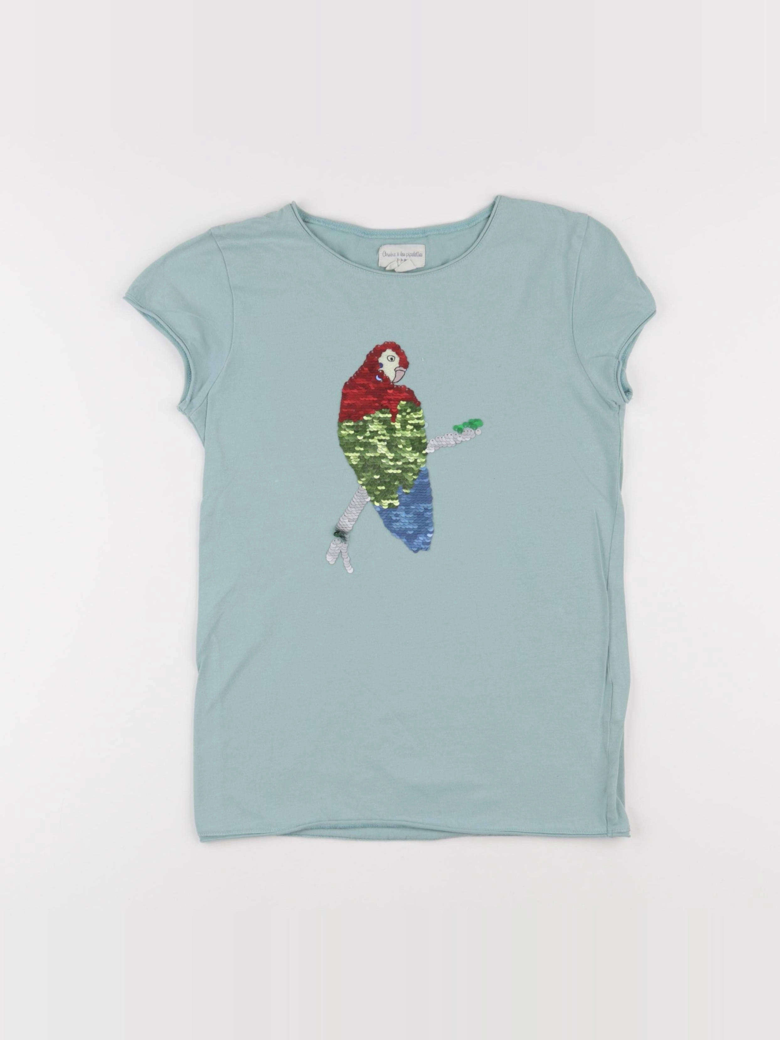 Arsène et les pipelettes - tee-shirt bleu - 12 ans