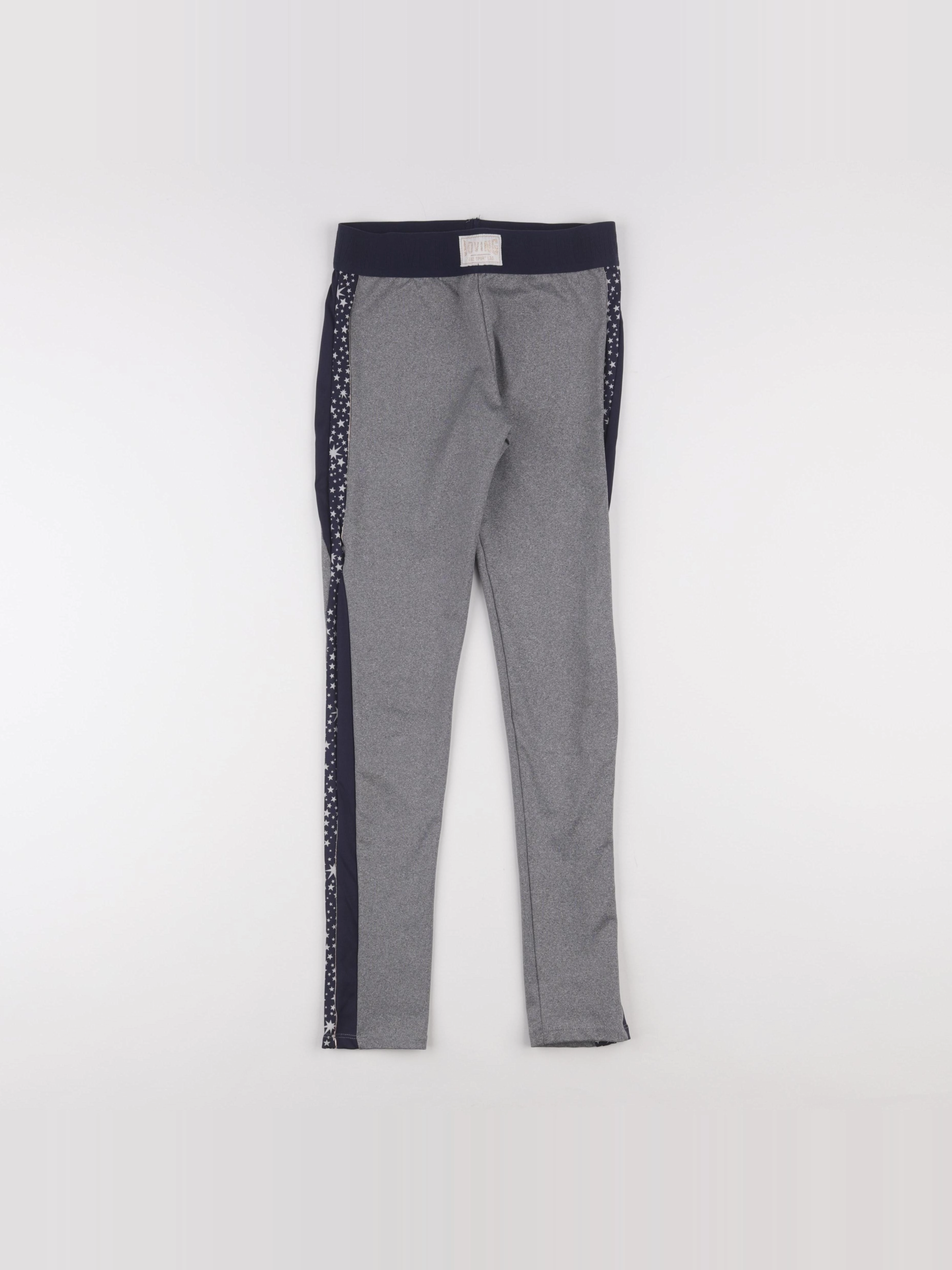 IKKS - legging gris, bleu - 12 ans