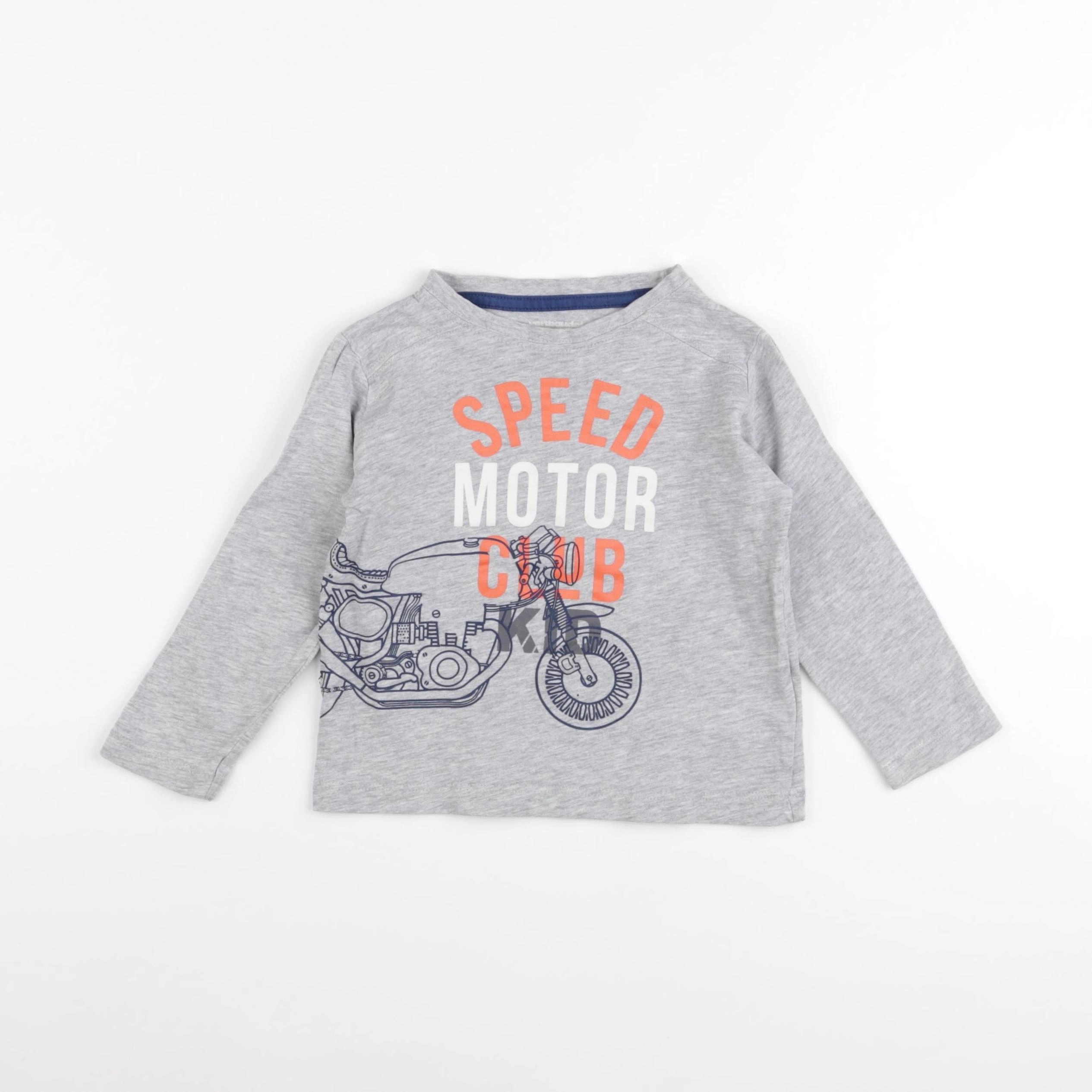 Vertbaudet - tee-shirt gris - 3 ans