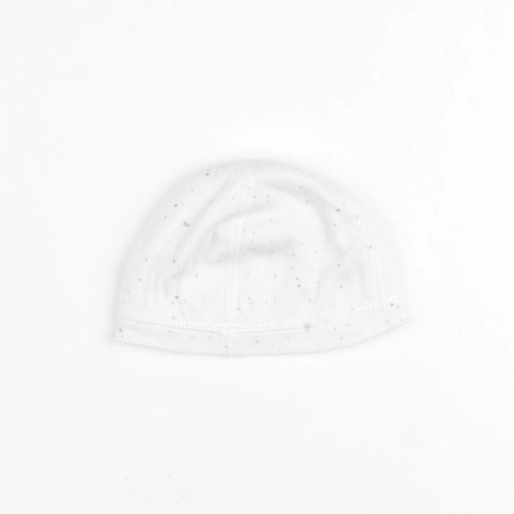 Petit Bateau - bonnet de naissance blanc - 1 mois