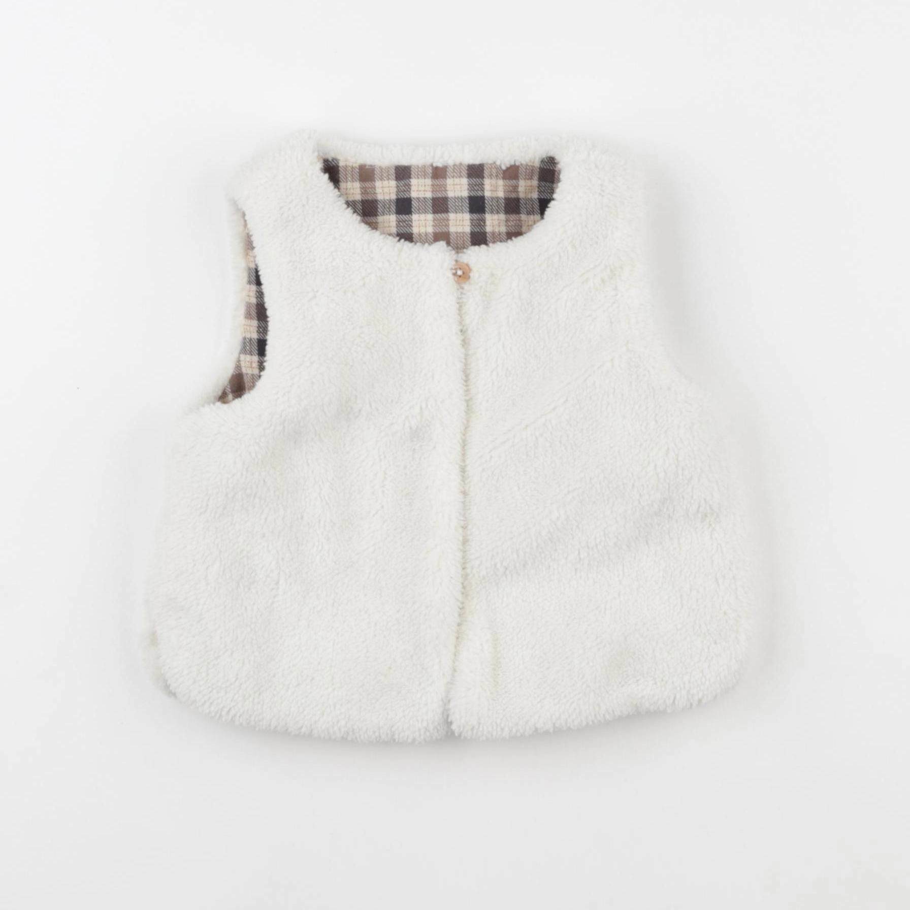 Tape à l'oeil - gilet beige - 12 mois