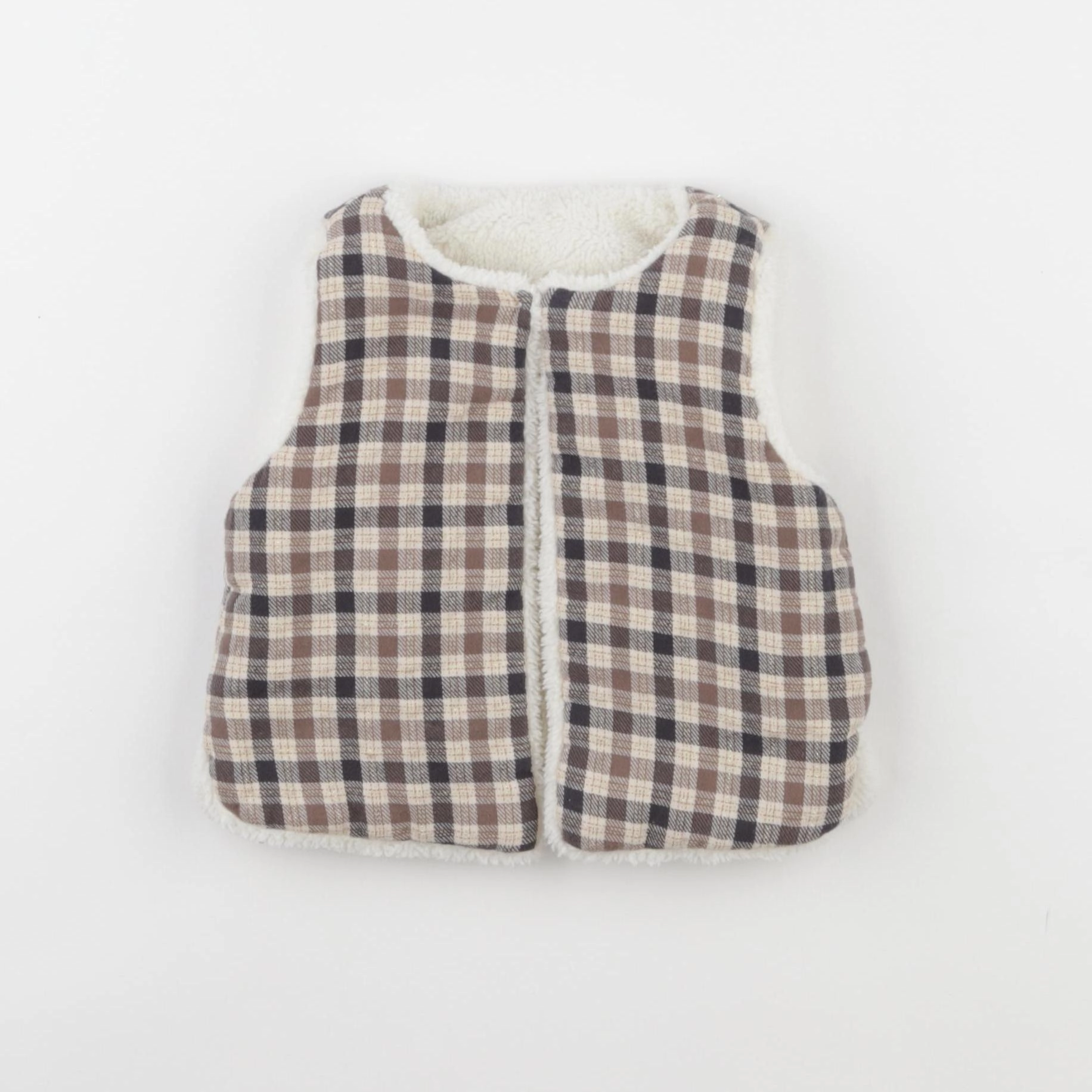 Tape à l'oeil - gilet beige - 12 mois
