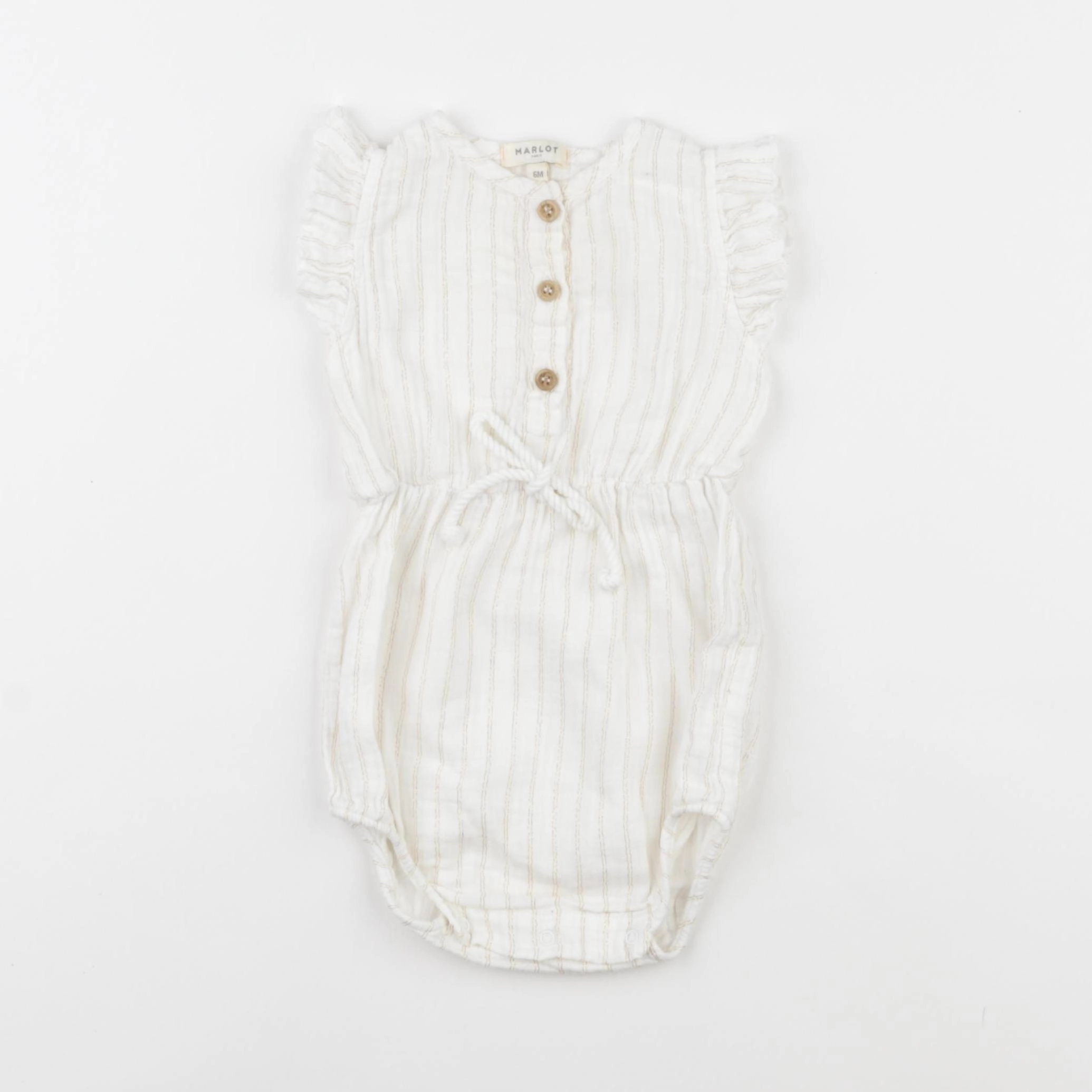 Marlot Paris - combinaison blanc - 6 mois