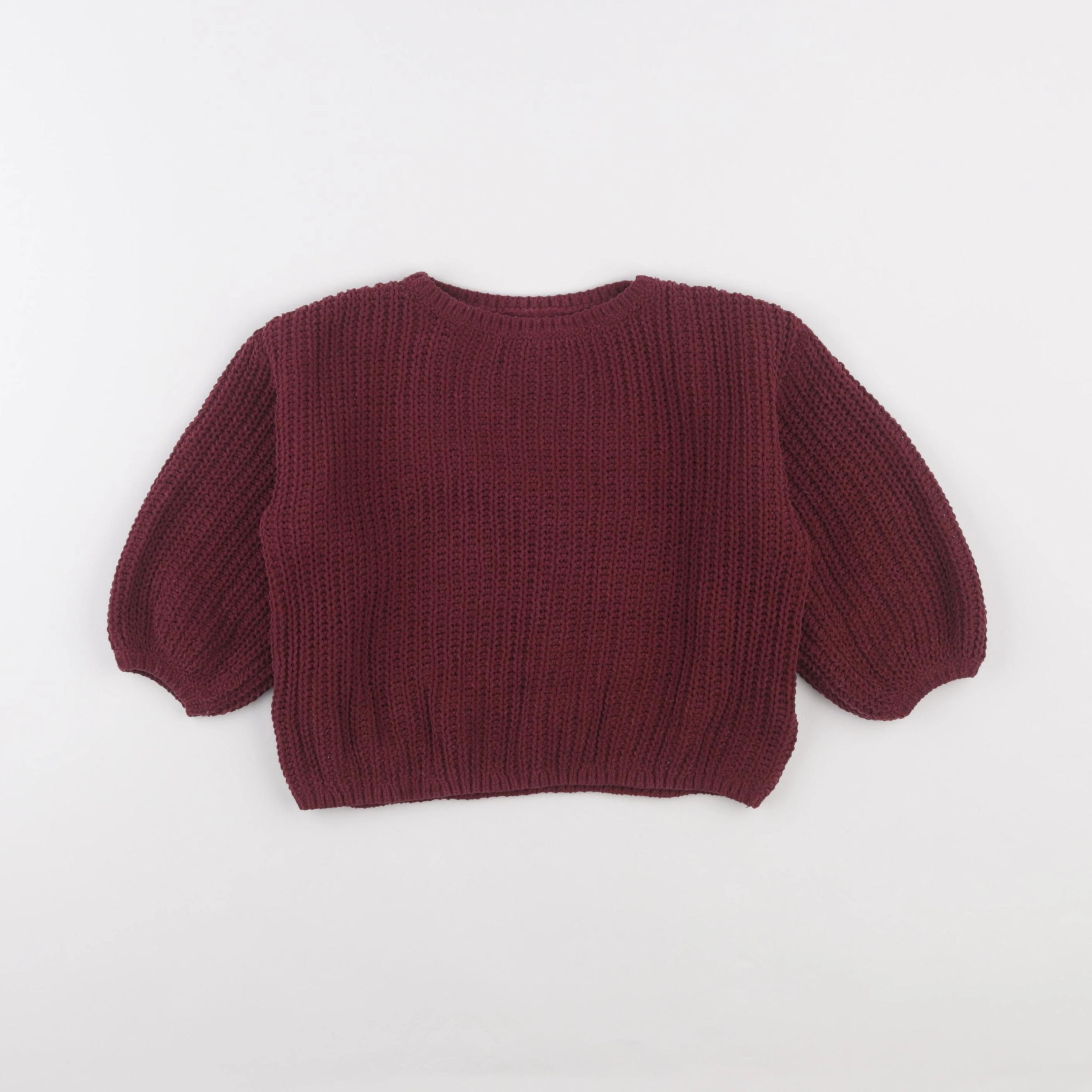 H&M - pull rouge - 2/4 ans