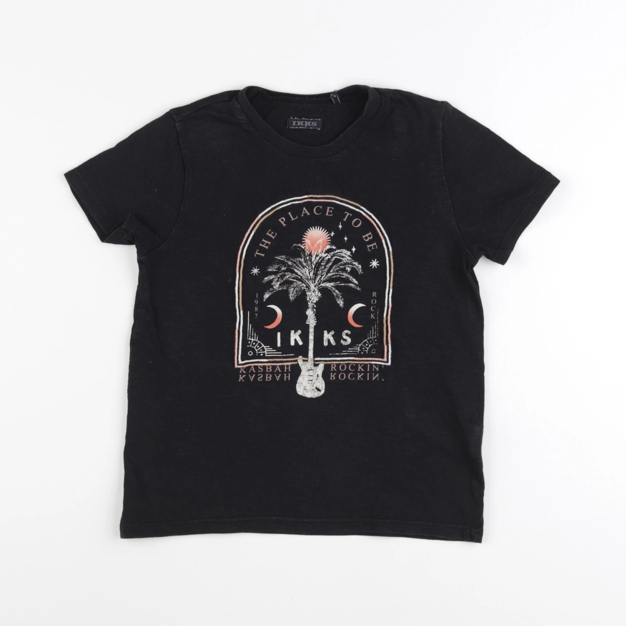 IKKS - tee-shirt noir - 4 ans