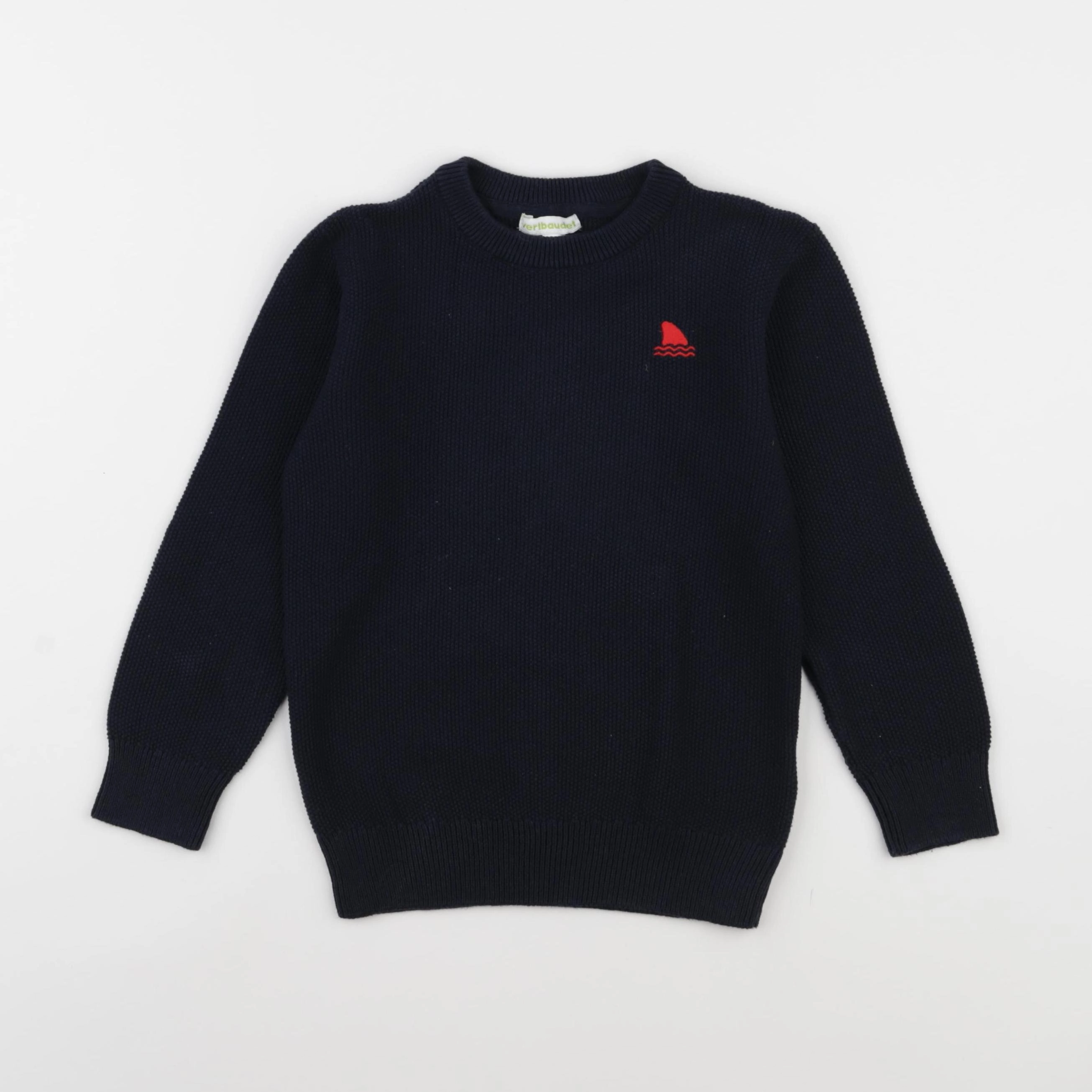 Vertbaudet - pull bleu - 6 ans