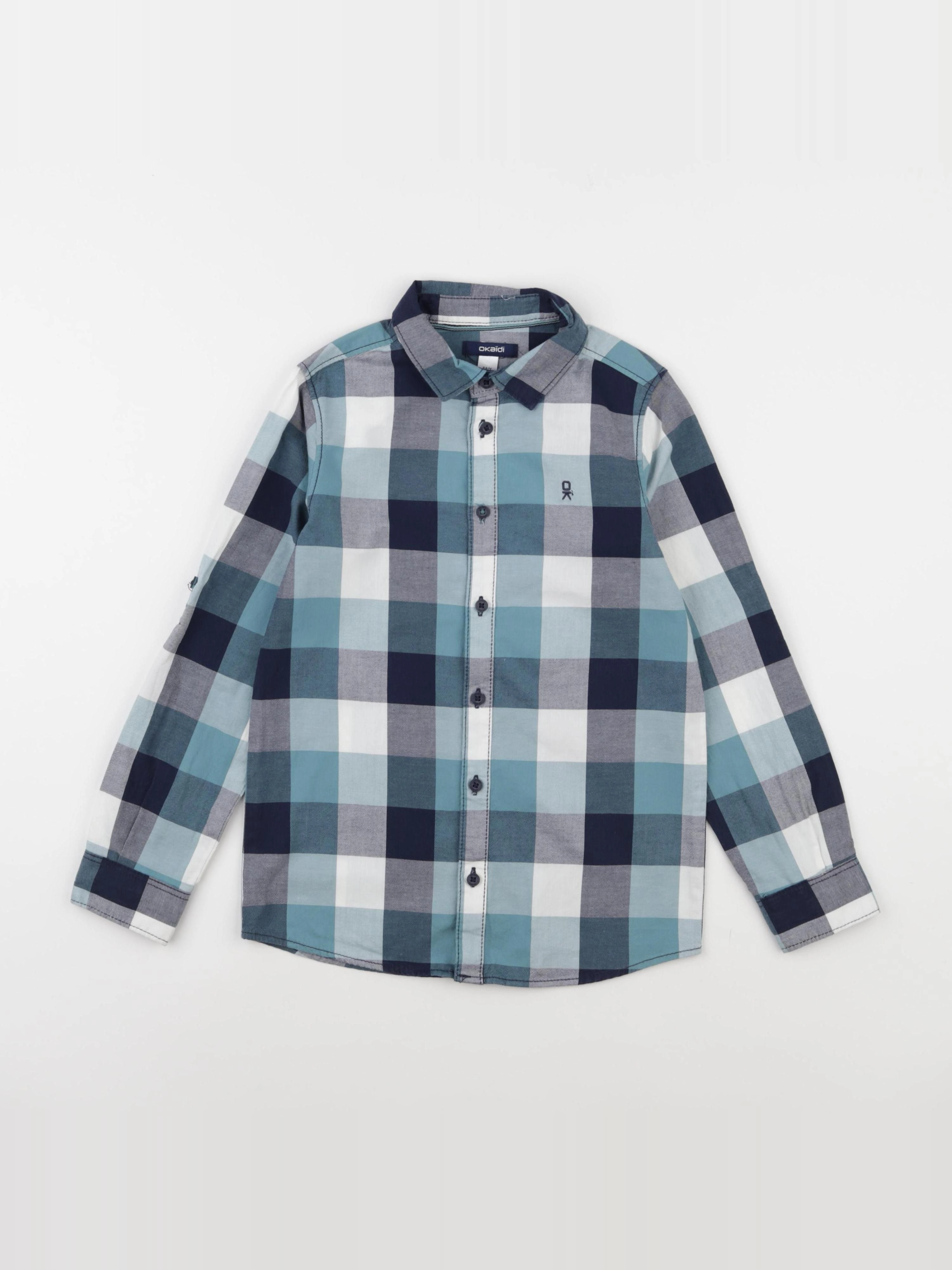 Okaidi - chemise vert - 8 ans