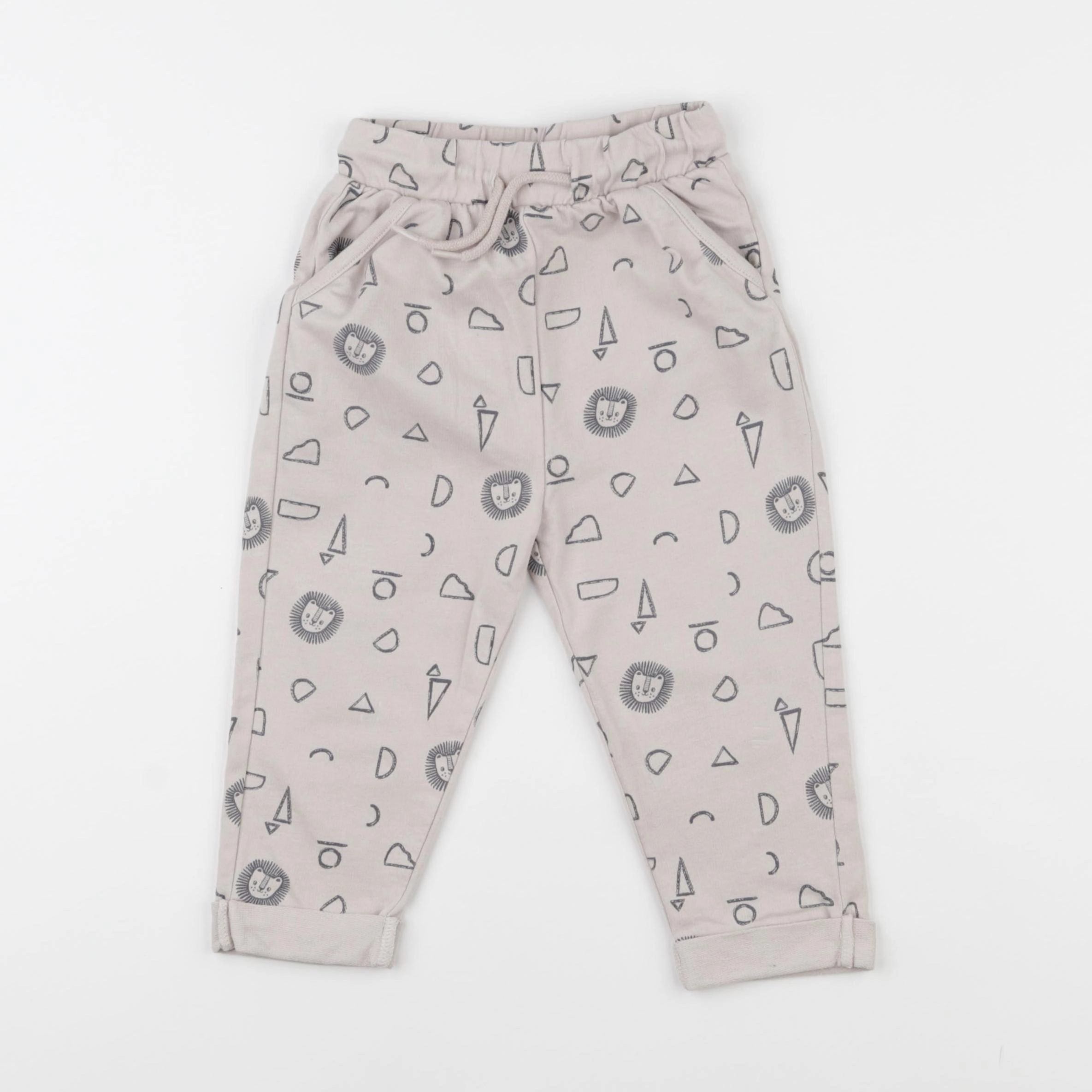 Vertbaudet - jogging beige - 24 mois