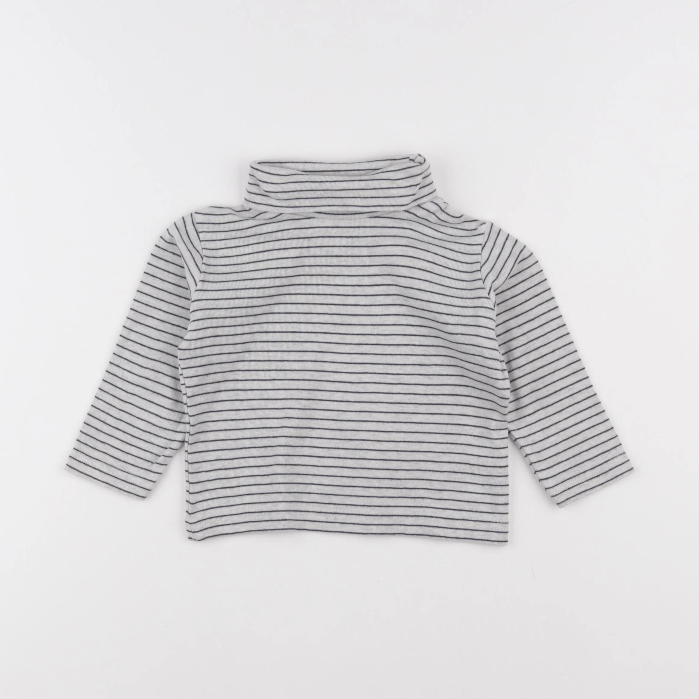 Vertbaudet - sous-pull gris - 2 ans