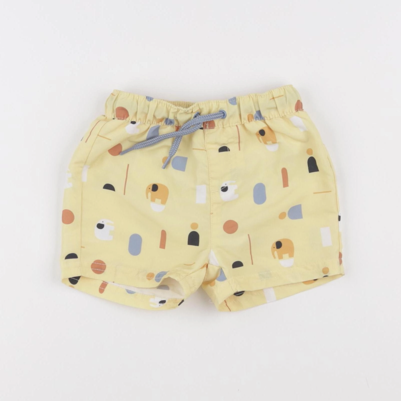 Vertbaudet - maillot de bain jaune - 9 mois