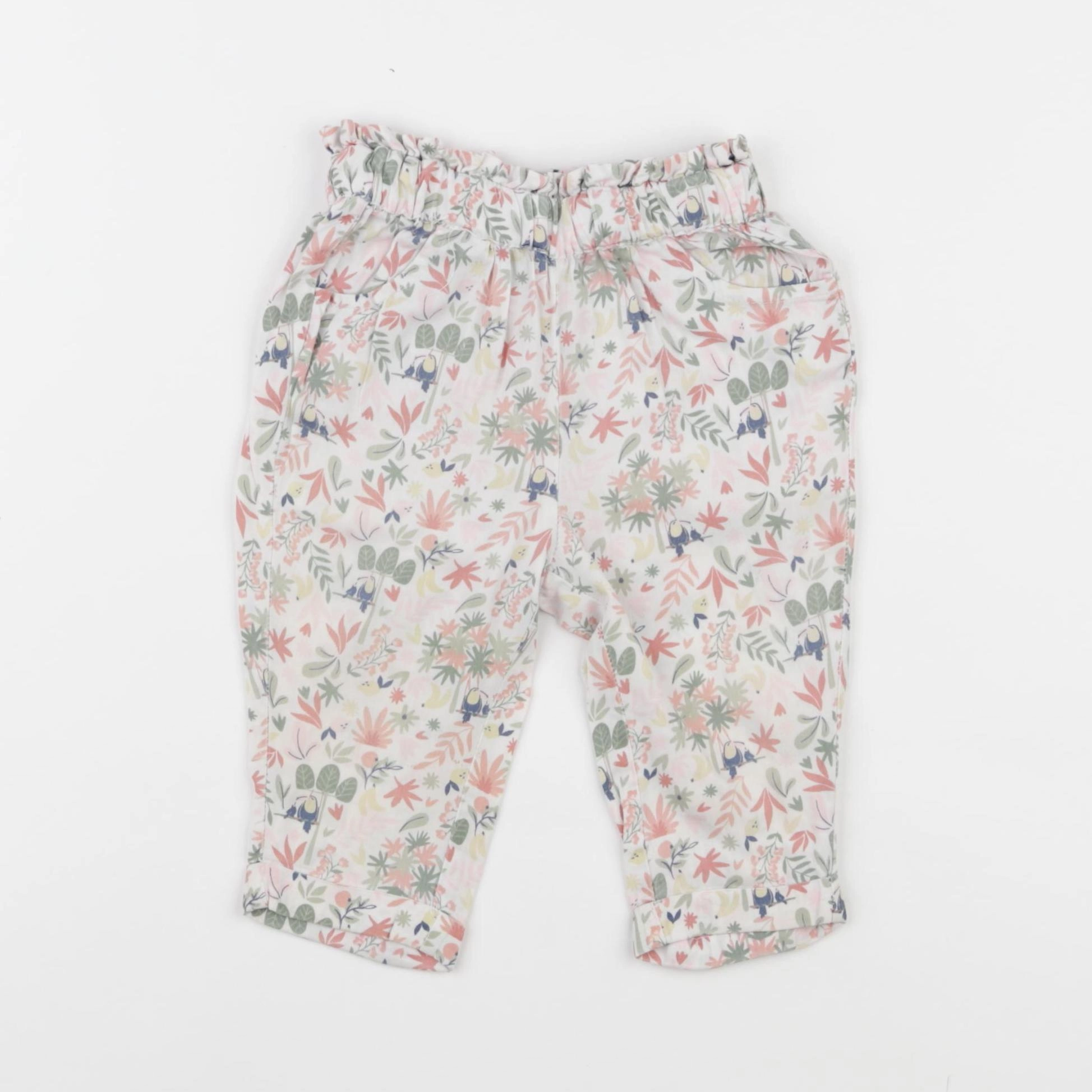 Tape à l'oeil - pantalon blanc - 6 mois